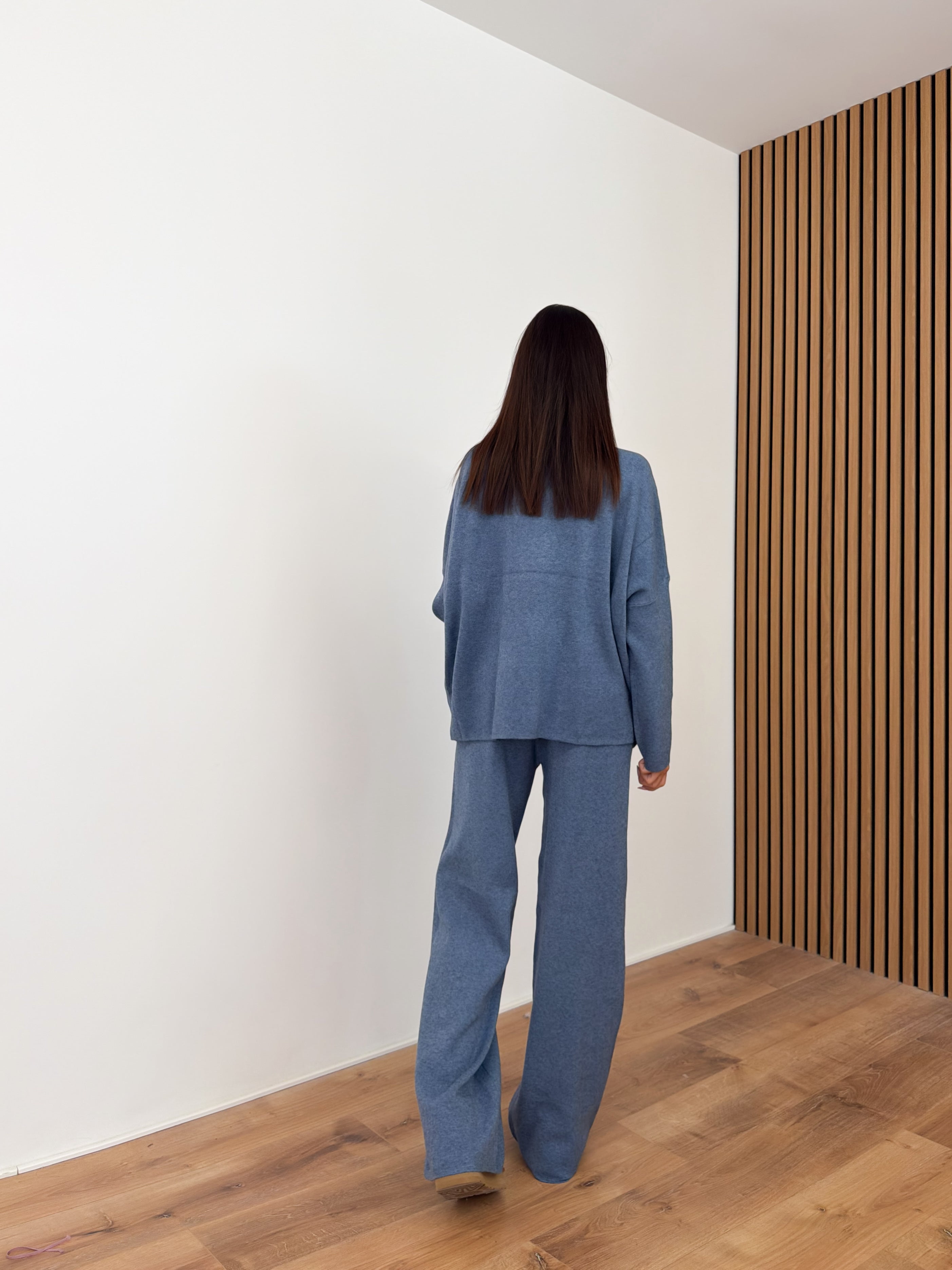 Coordinato Winter - Indaco