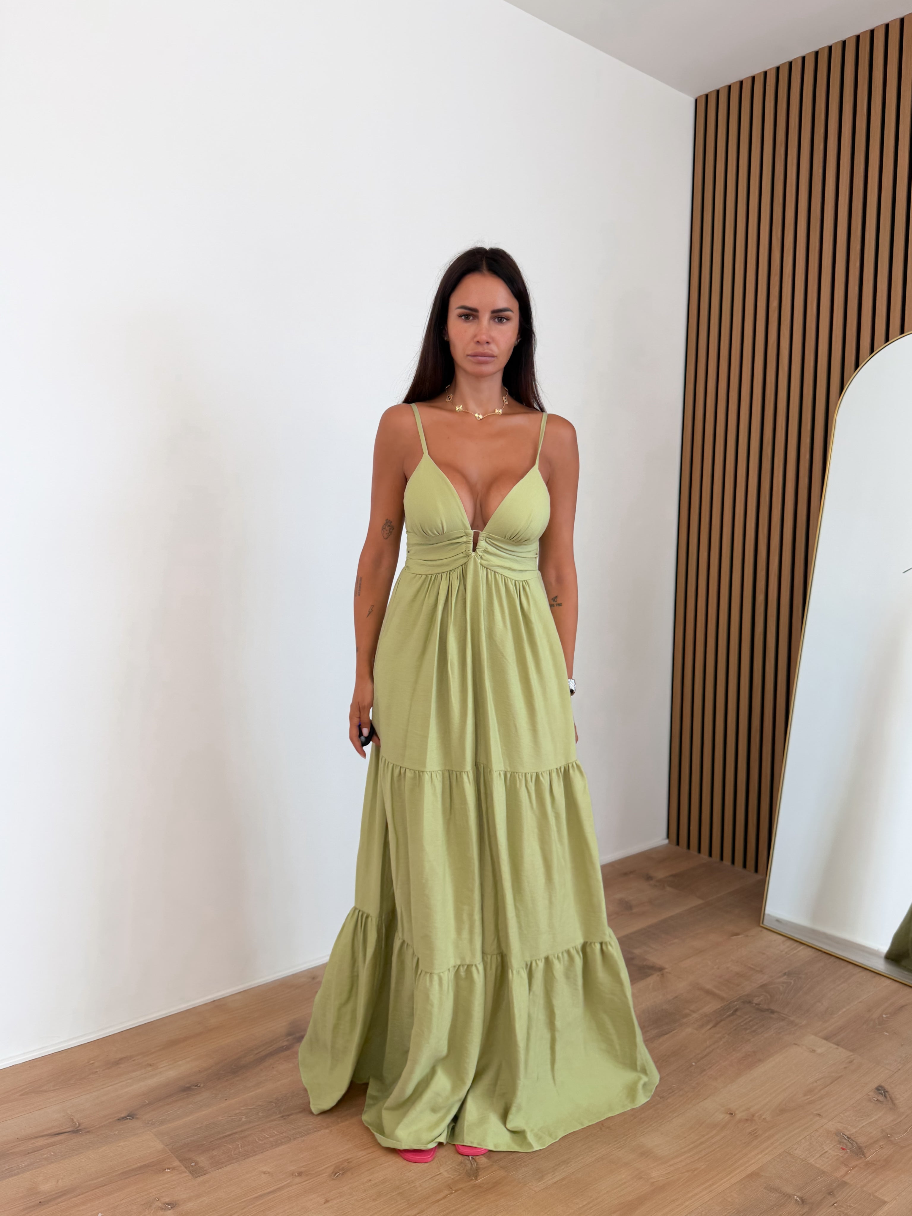 Abito Impero - Lime