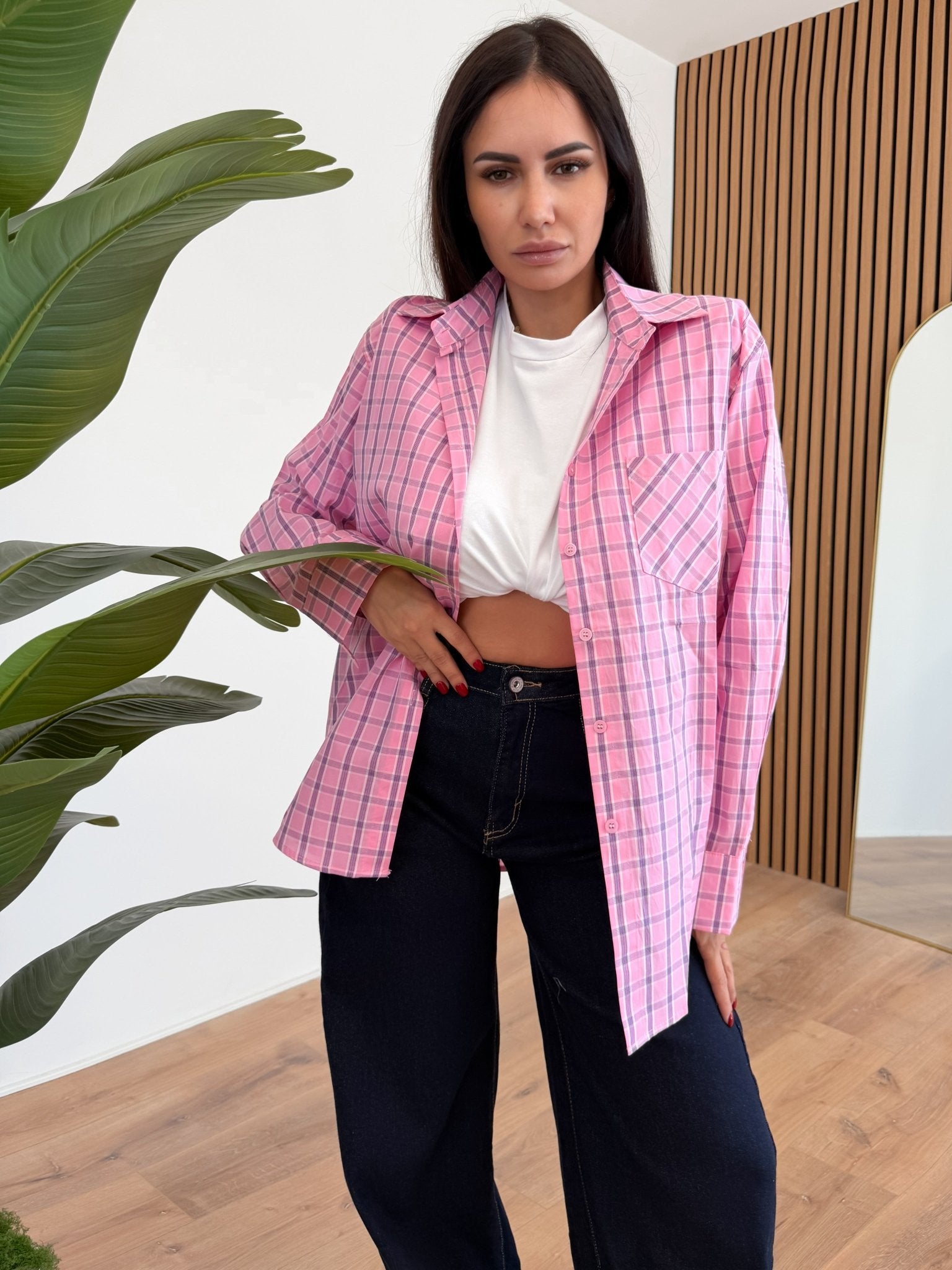 Camicia Colour - Rosa - SAINTH