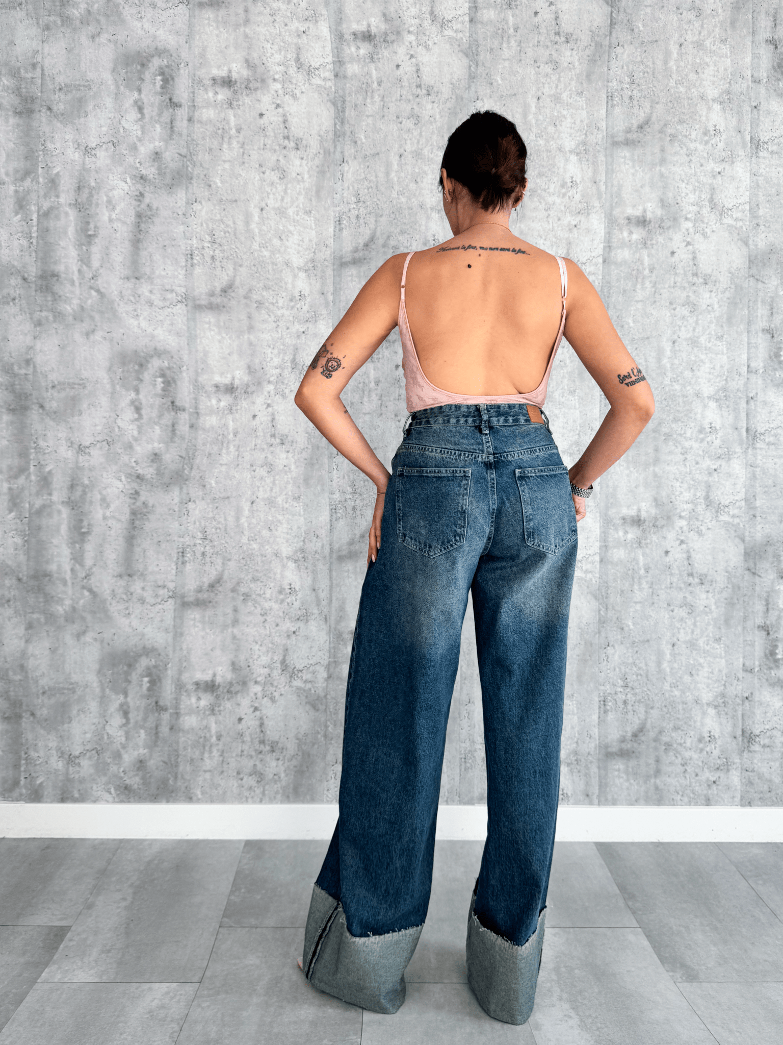 Jeans Piegone - Denim - SAINTH