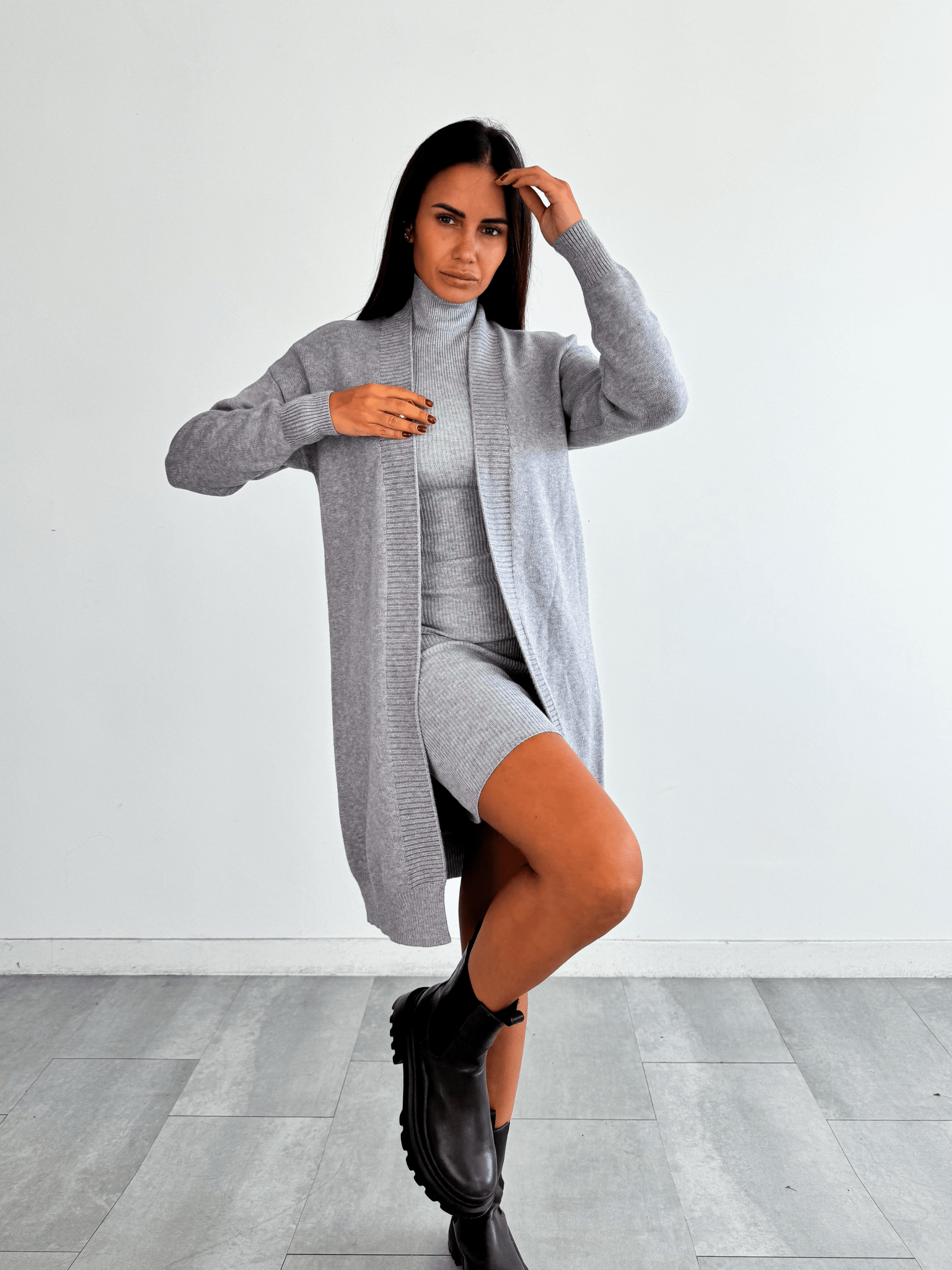 Abito Pull Need - Grigio - SAINTH