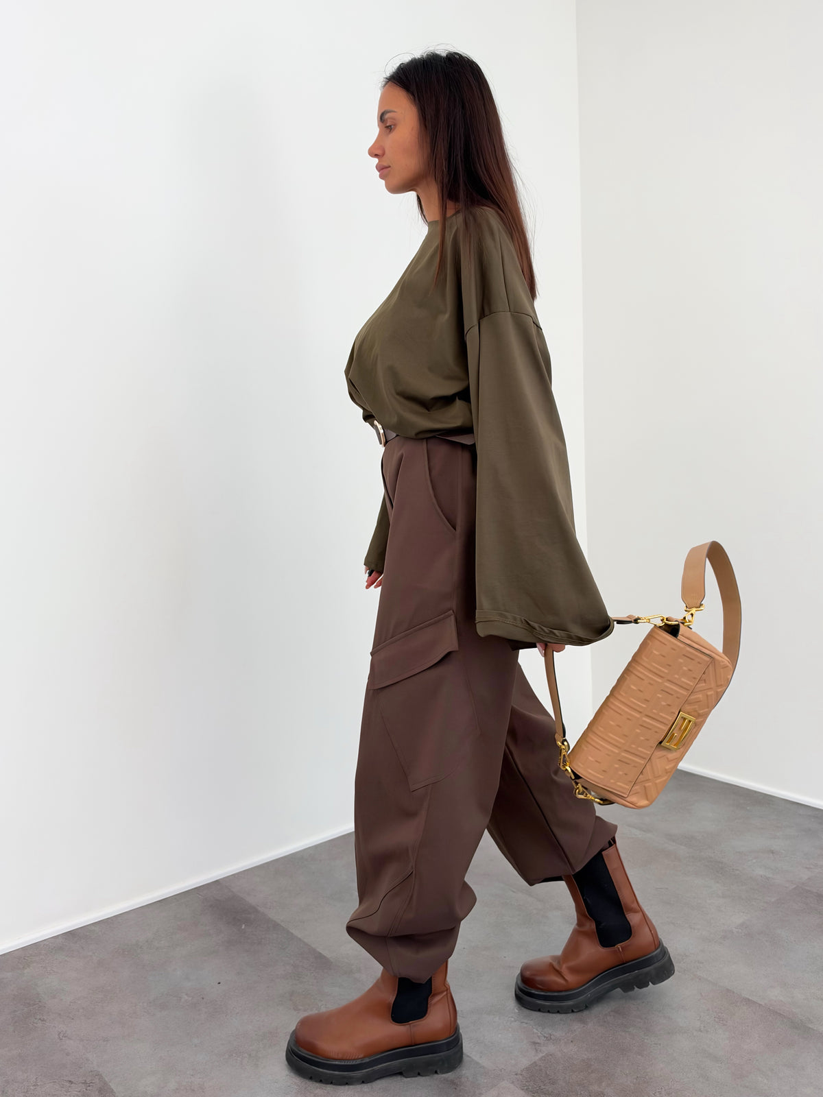 Pantalone Free - Marrone