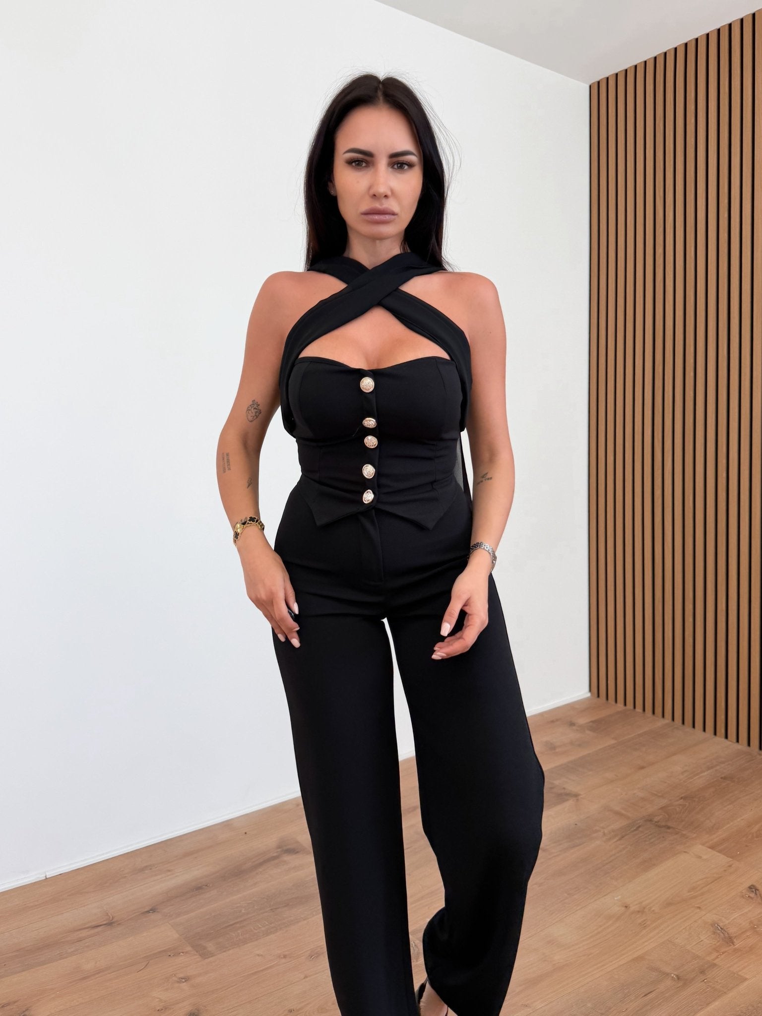 Coordinato Cross - Nero - SAINTH