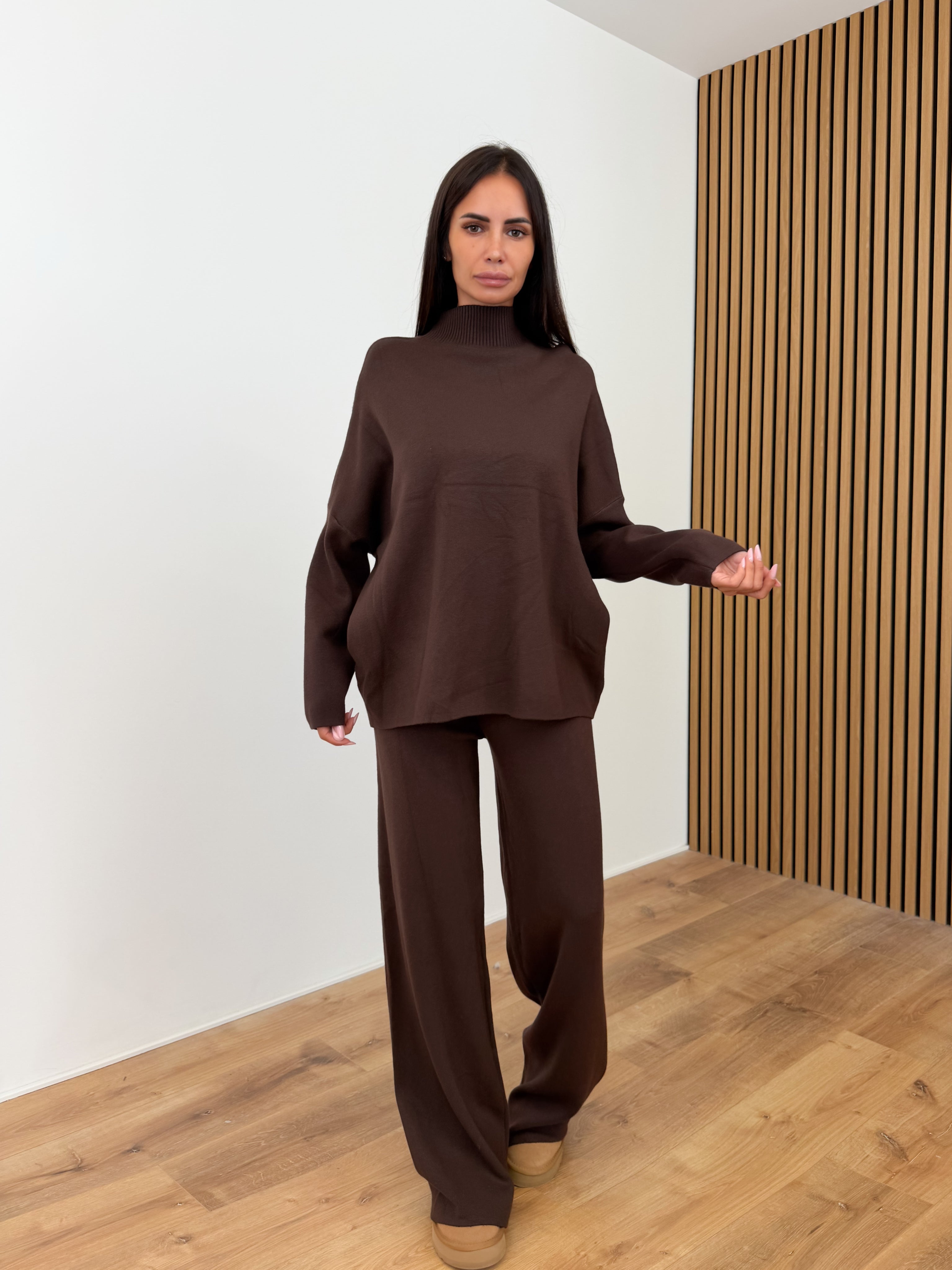 Coordinato Winter - Marrone