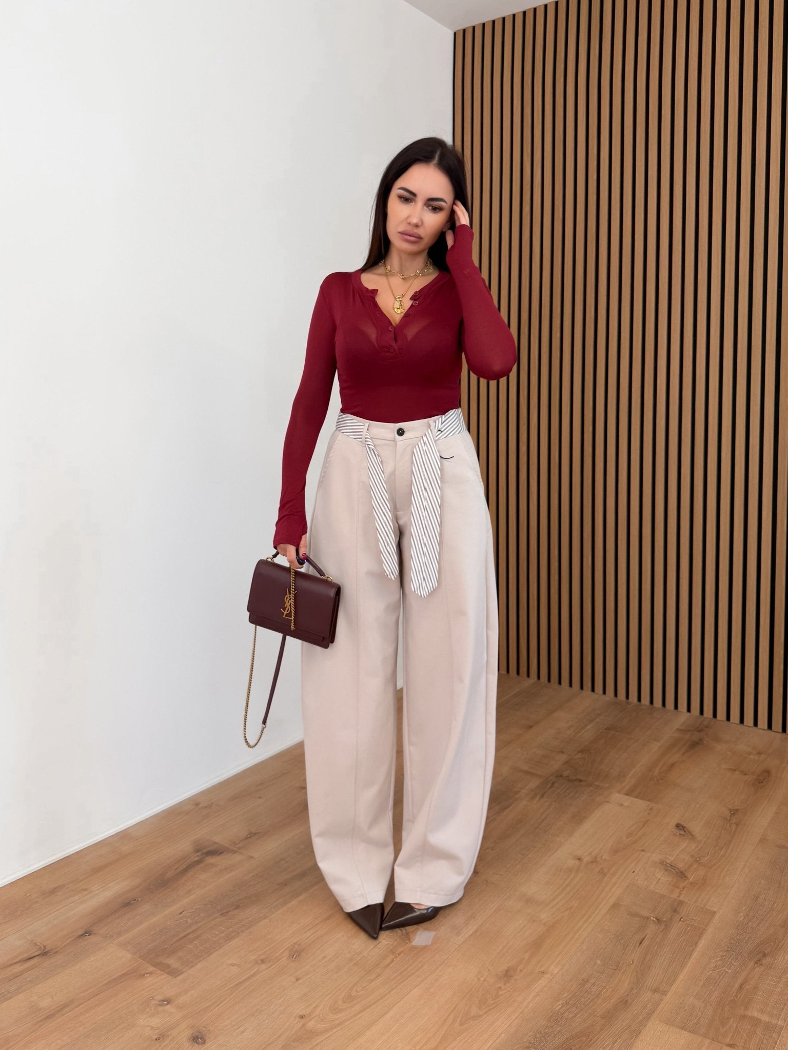 Maglietta Serafino - Bordeaux - SAINTH