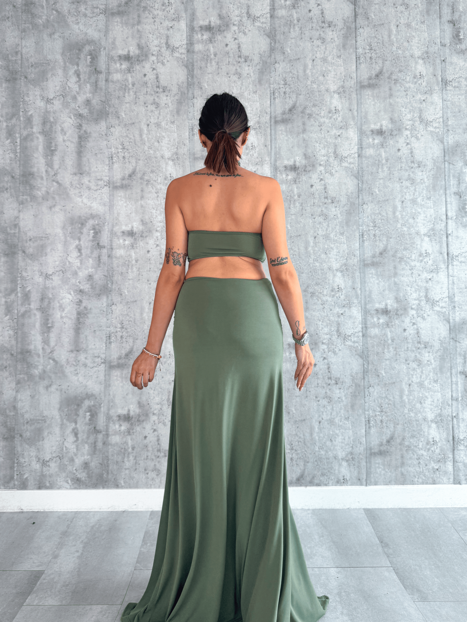 Abito Monotreccia - Army Green - SAINTH