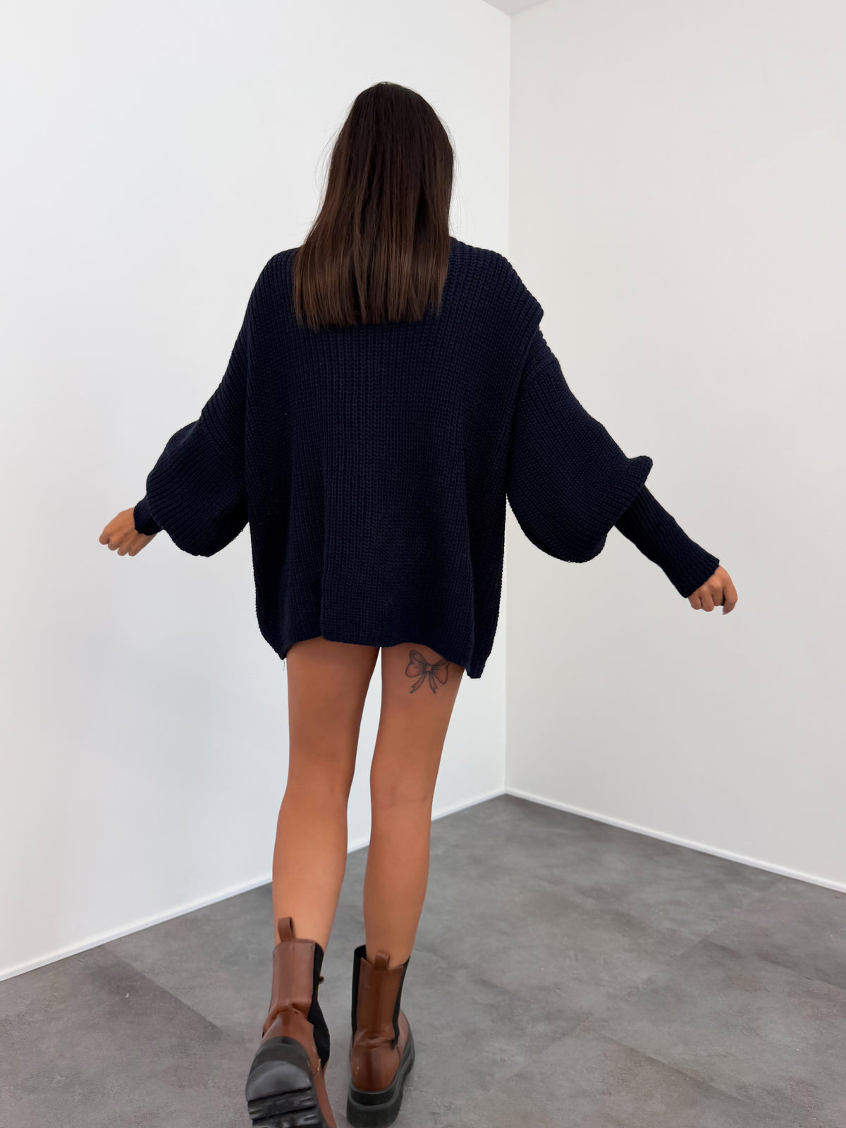 Maxi Cardigan - Blu