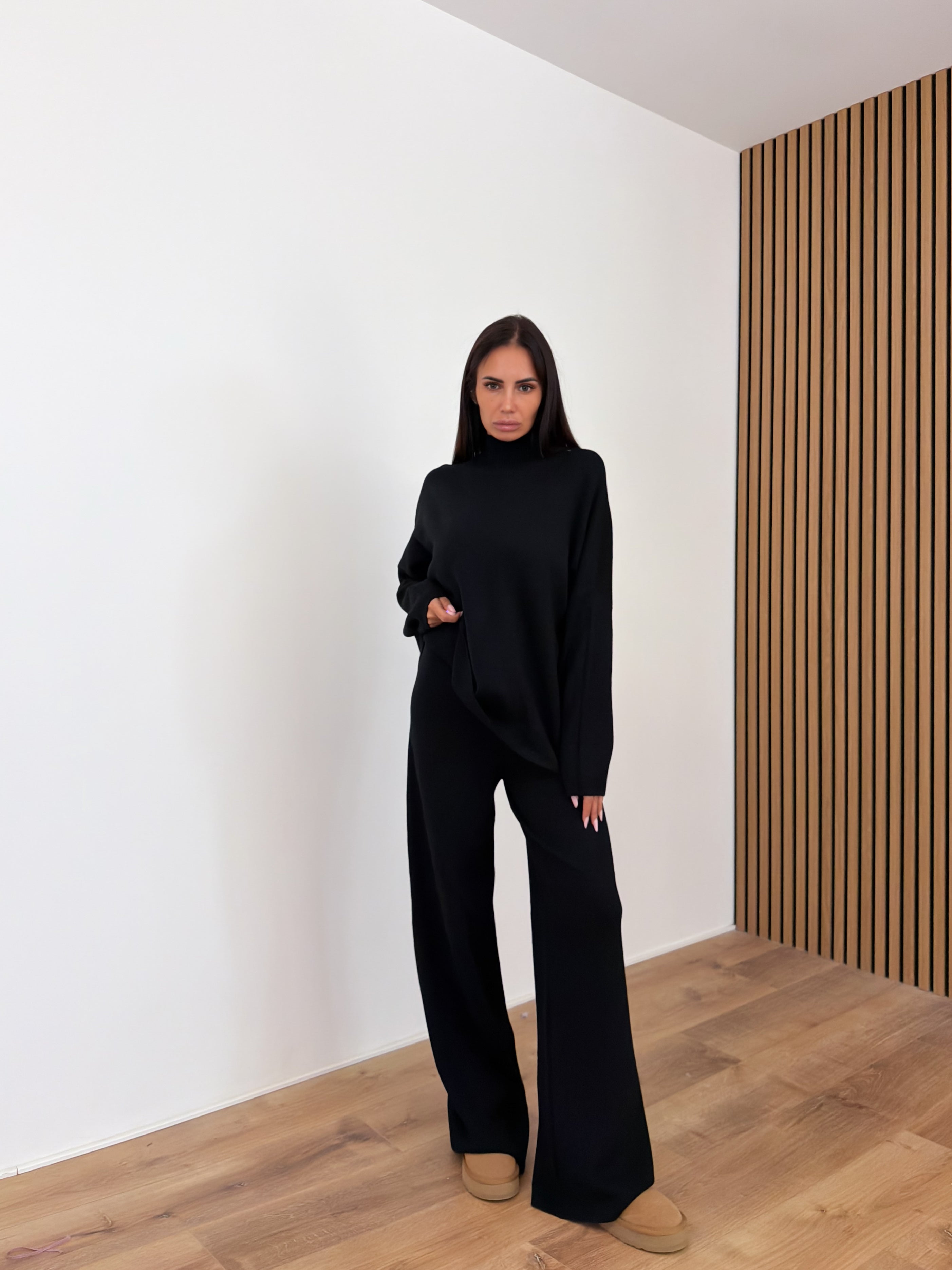 Coordinato Winter - Nero