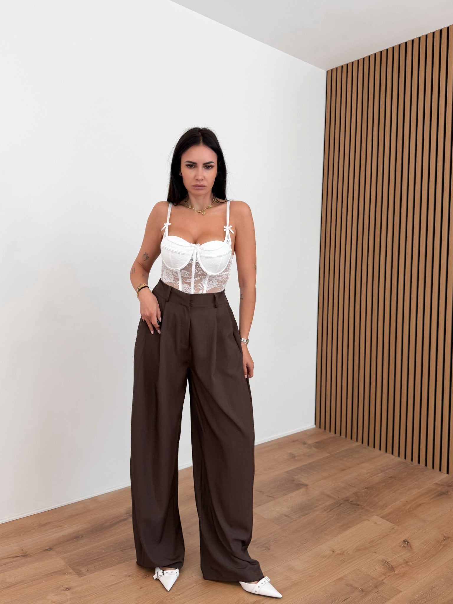 Pantalone Nascous - Marrone - SAINTH