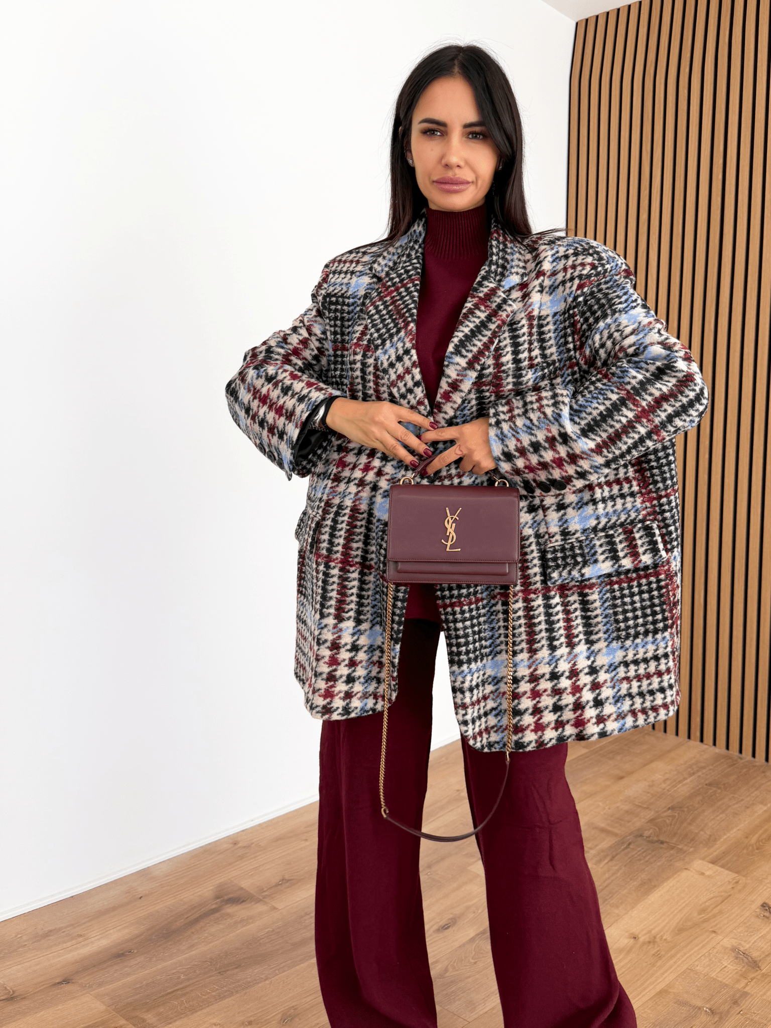 Blazer PDP - Rosso e Turchese - SAINTH