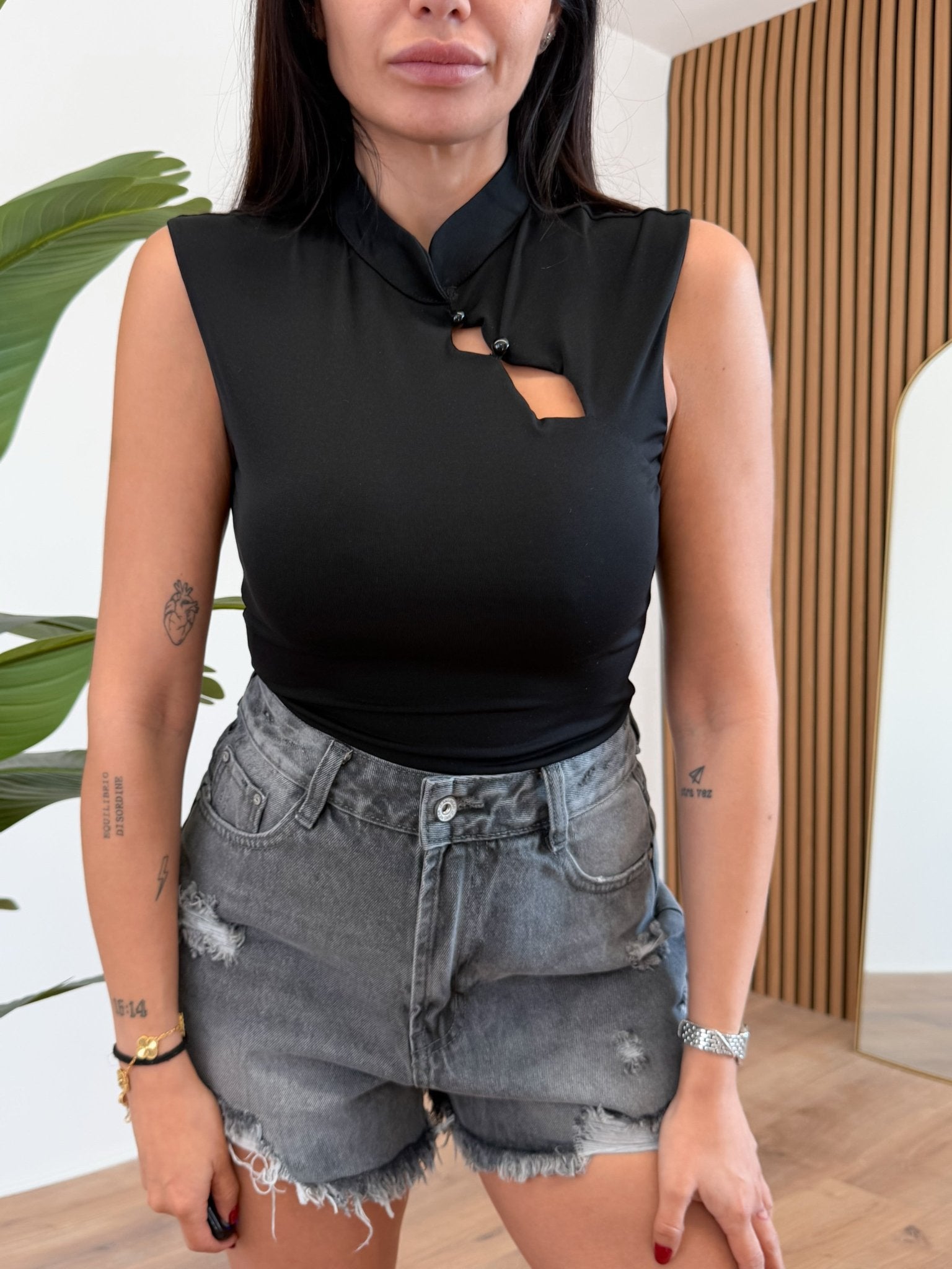 Shorts Vogue - Grigio - SAINTH