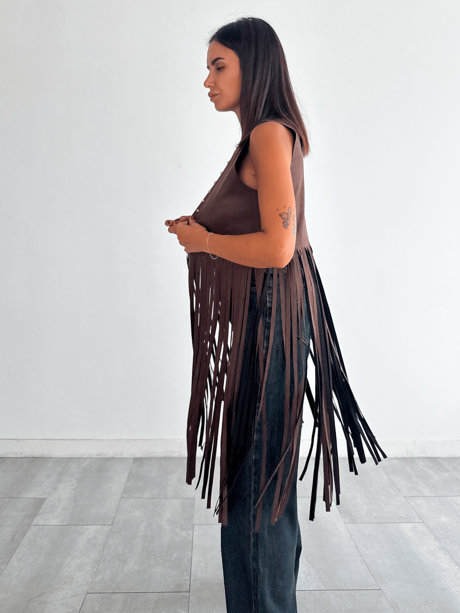 Gilet Spin - Marrone - SAINTH