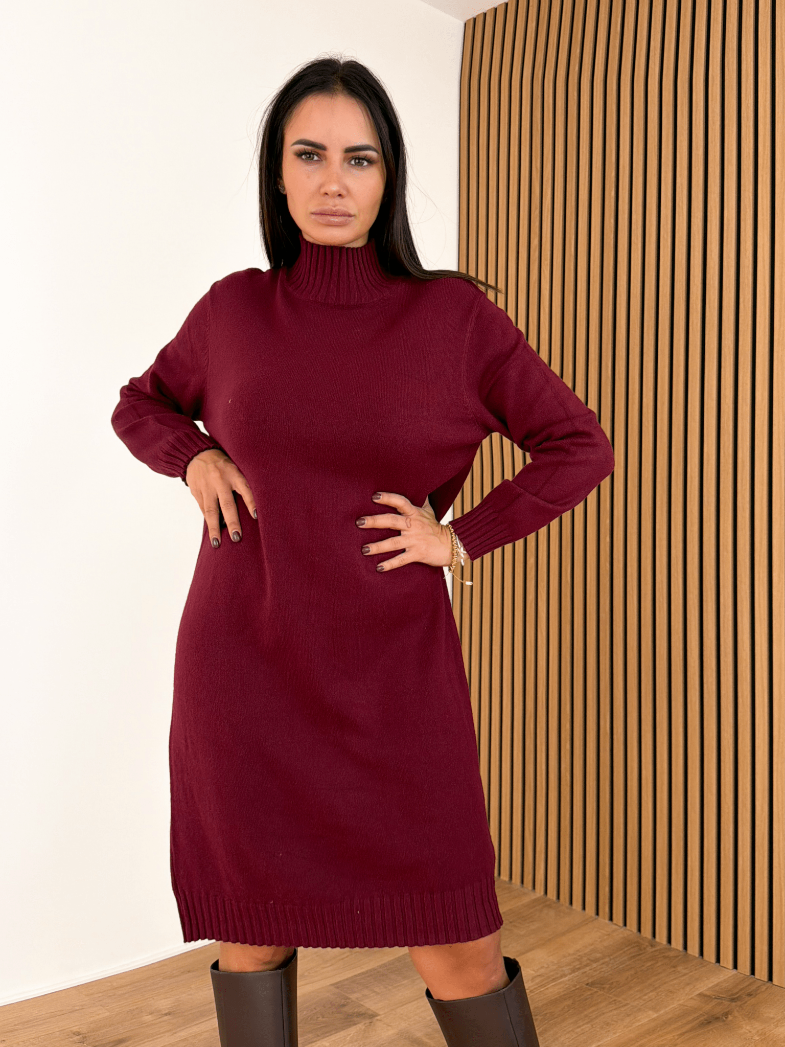 Pull Abito Harmony - Bordeaux - SAINTH