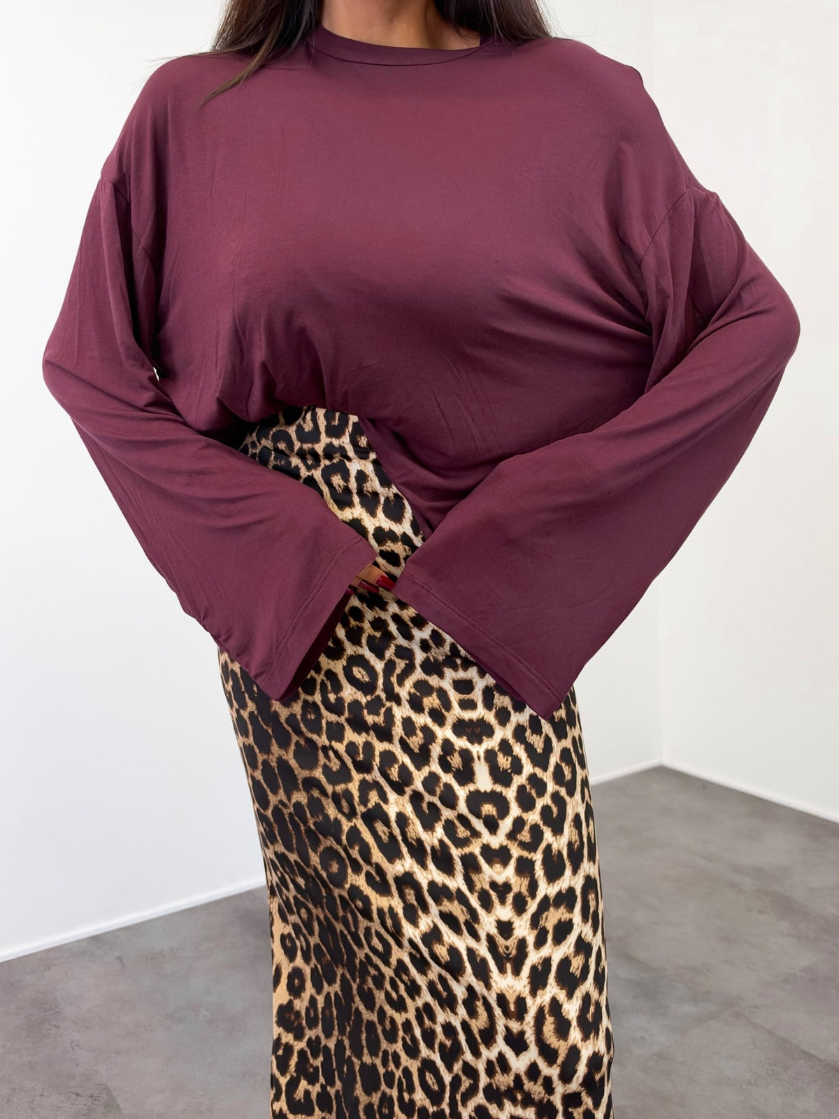 Maglia Soffio - Bordeaux - SAINTH