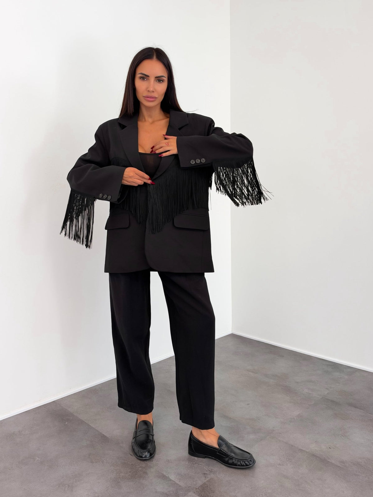 Blazer West - Nero - SAINTH