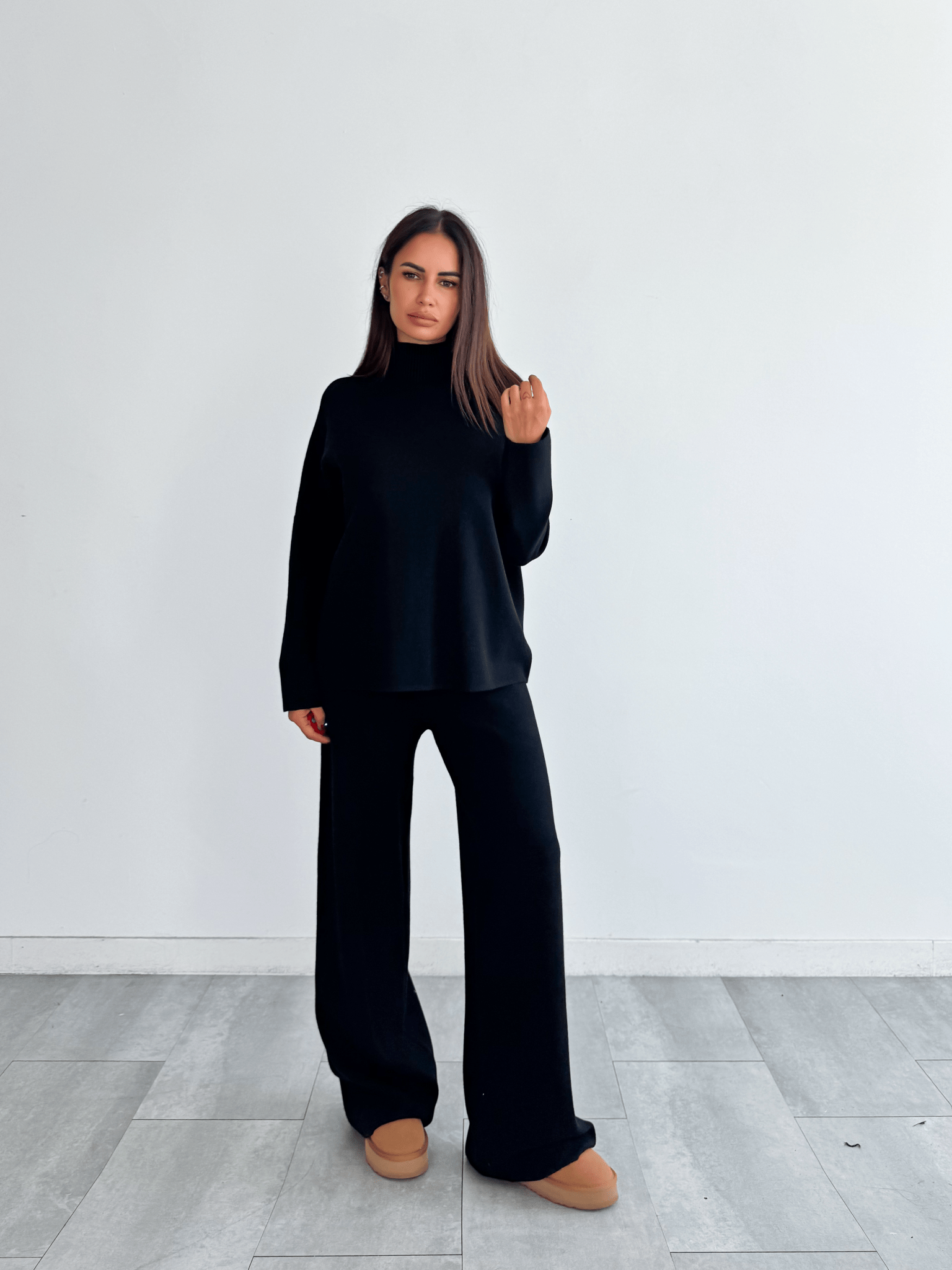 Coordinato Winter - Nero - SAINTH