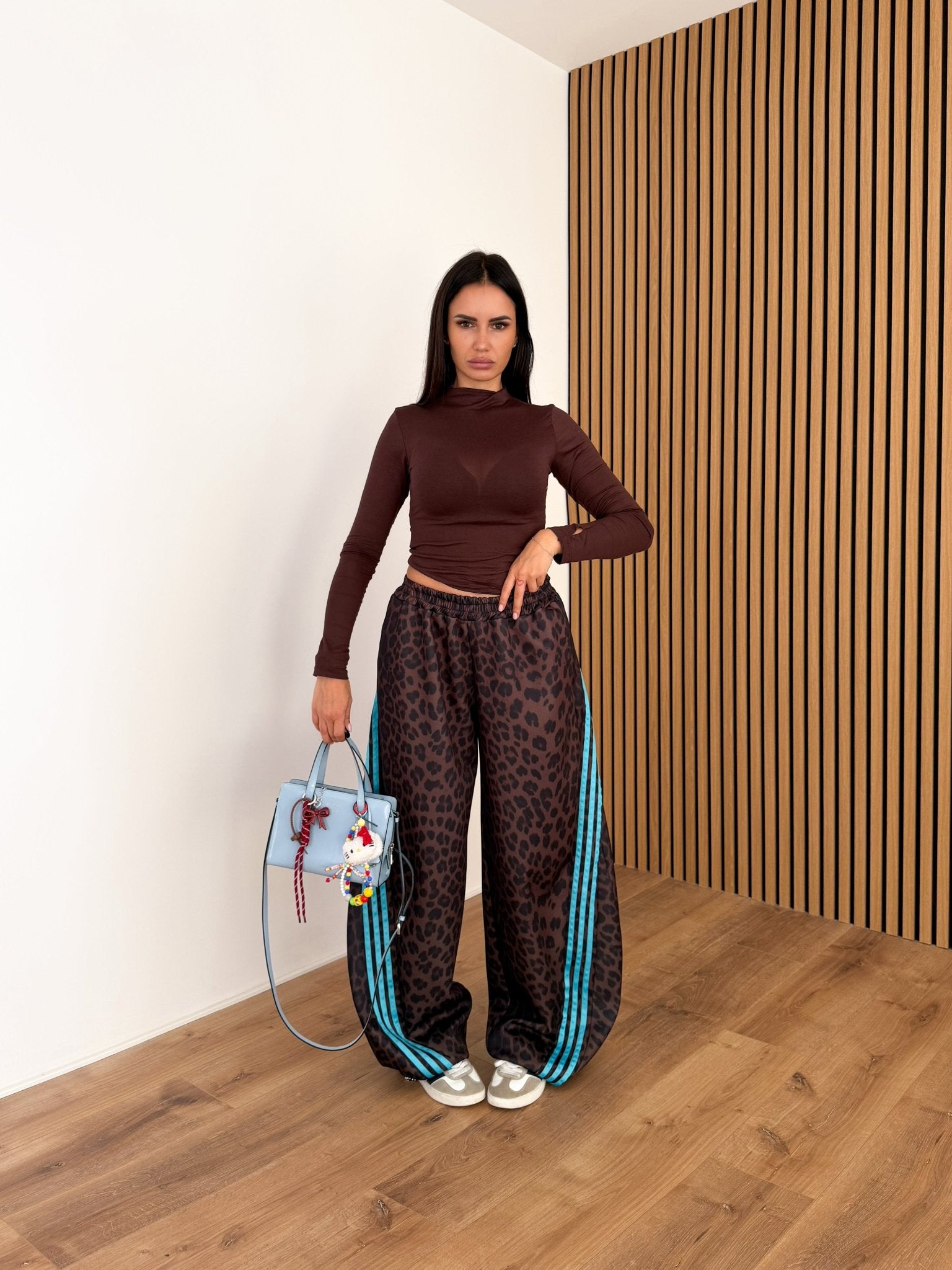 Pantalone Tuta Safari - Leo e Turchese - SAINTH