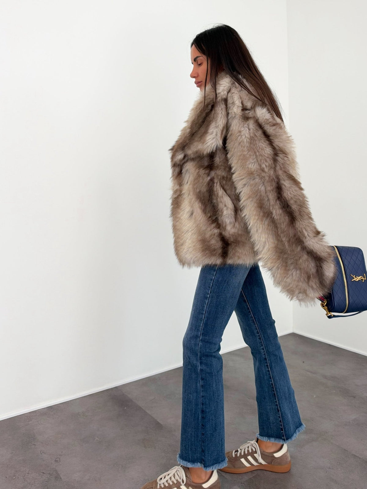 Pelliccia Shine - Beige - SAINTH