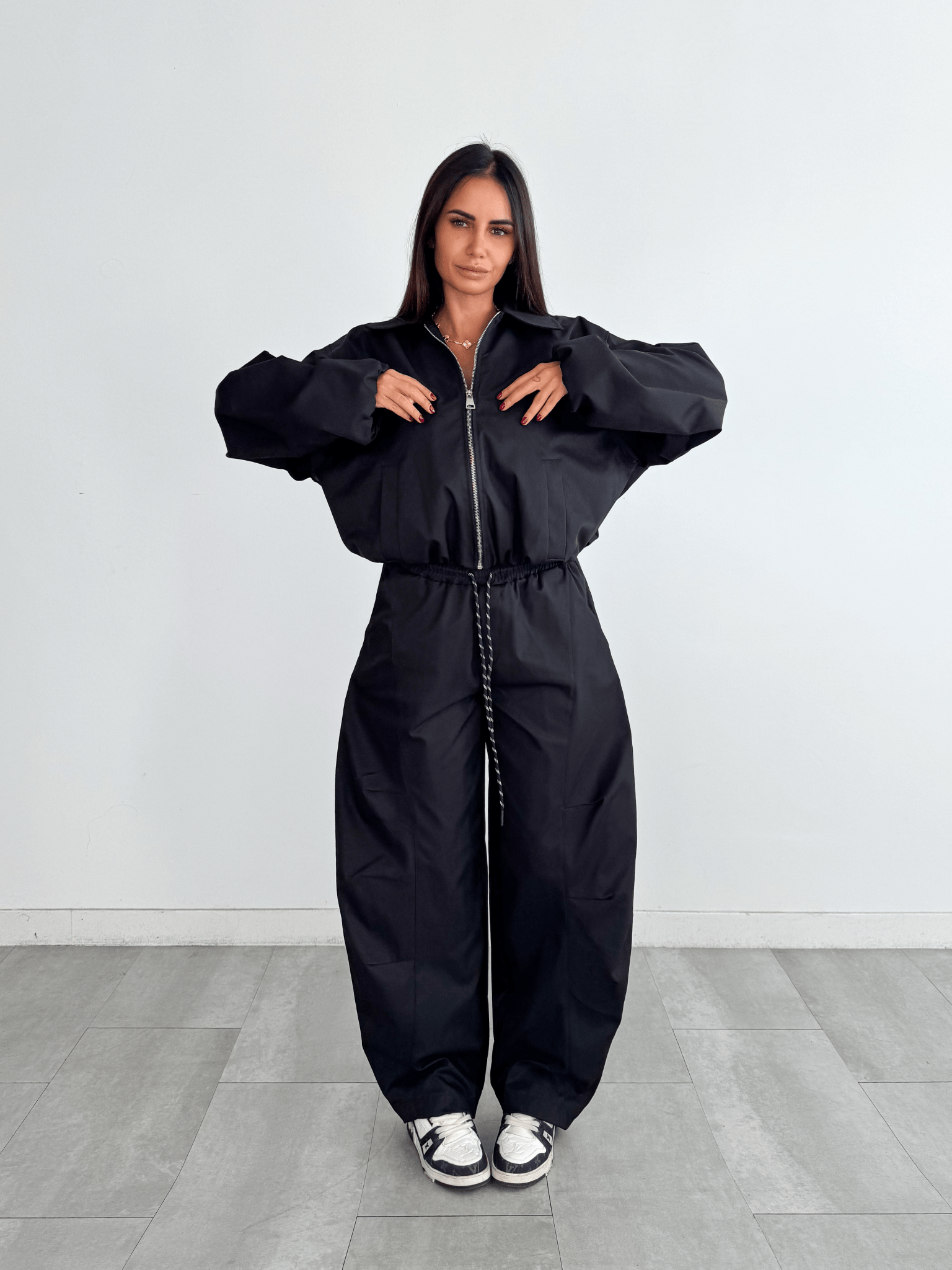 Pantalone Luxe - Nero - SAINTH