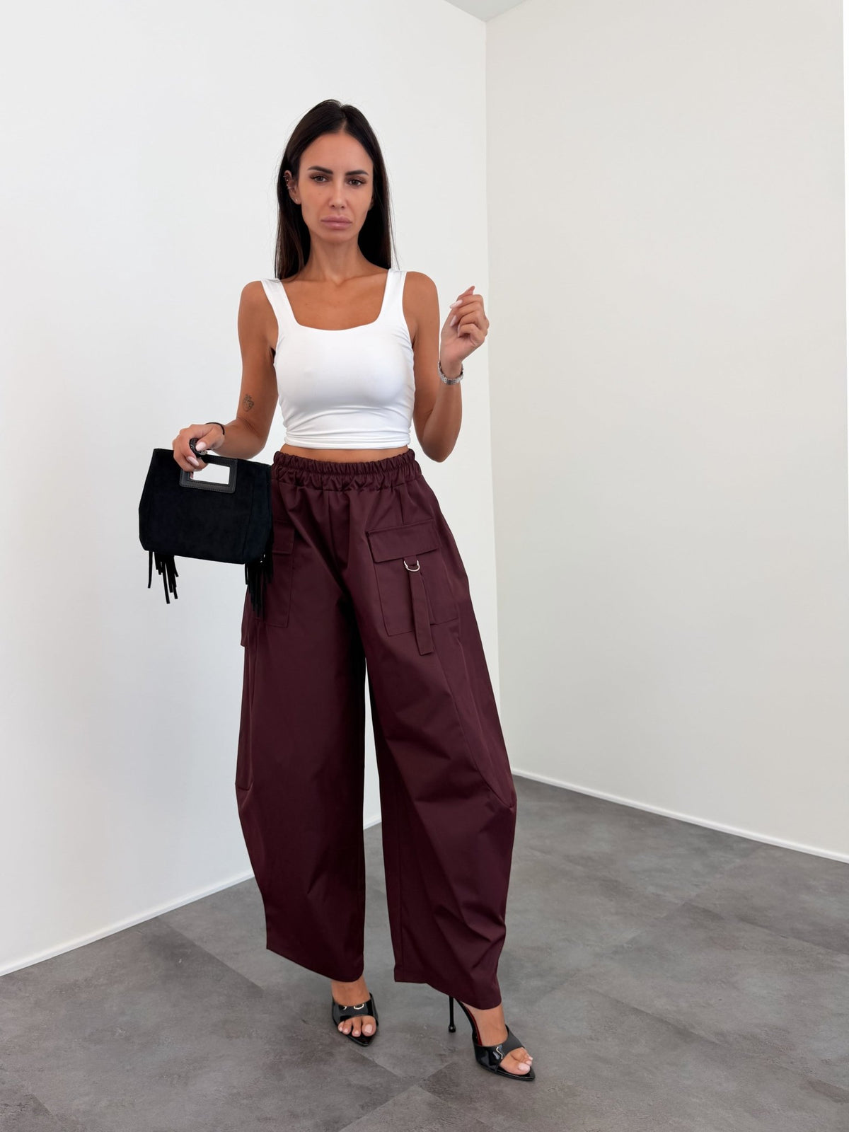 Pantalone Pocket - Bordeaux - SAINTH