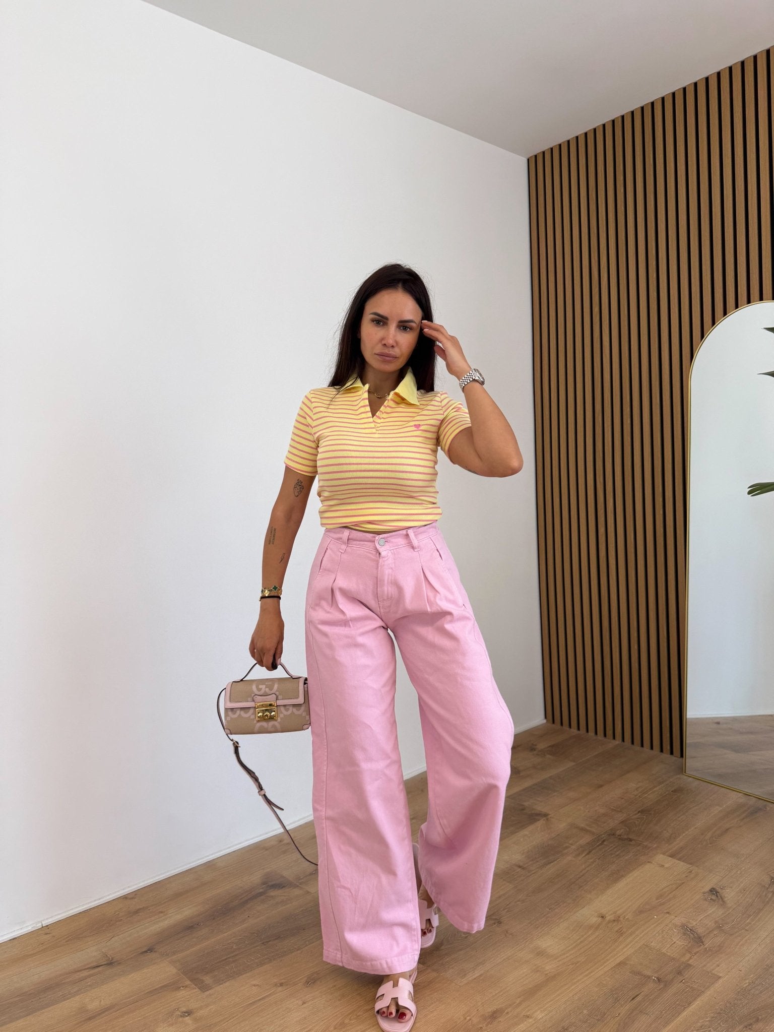 Jeans ER005 - Rosa - SAINTH