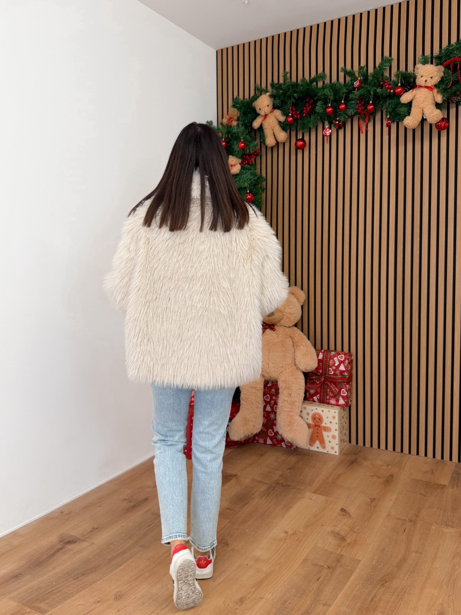 Pelliccia Asya - Beige - SAINTH