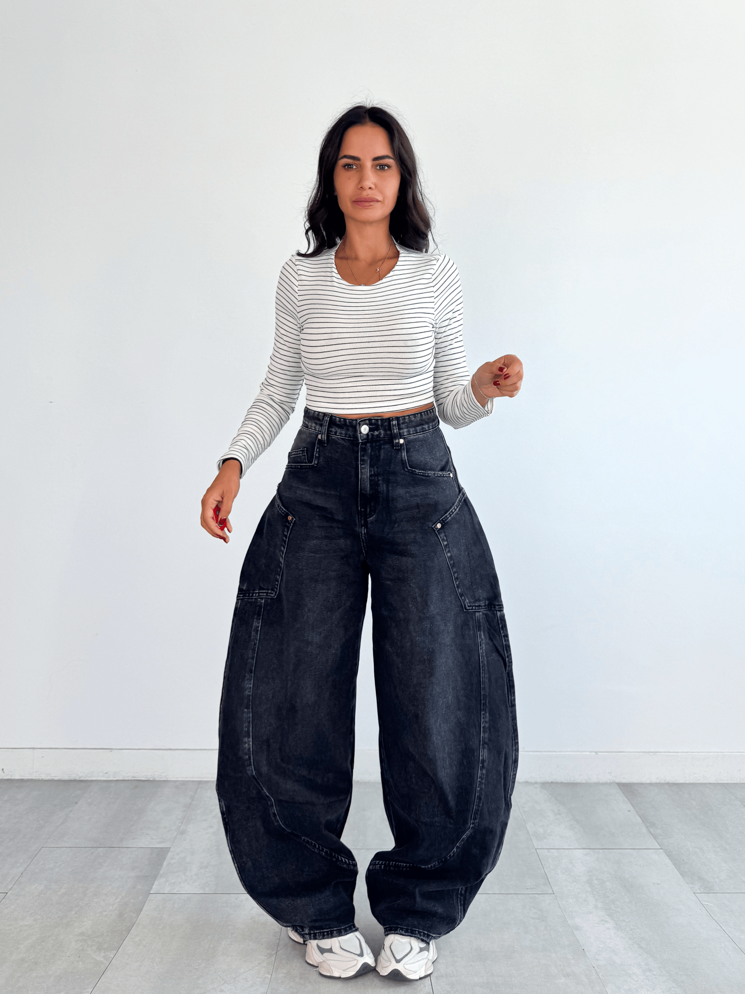 Jeans Shock - Nero - SAINTH