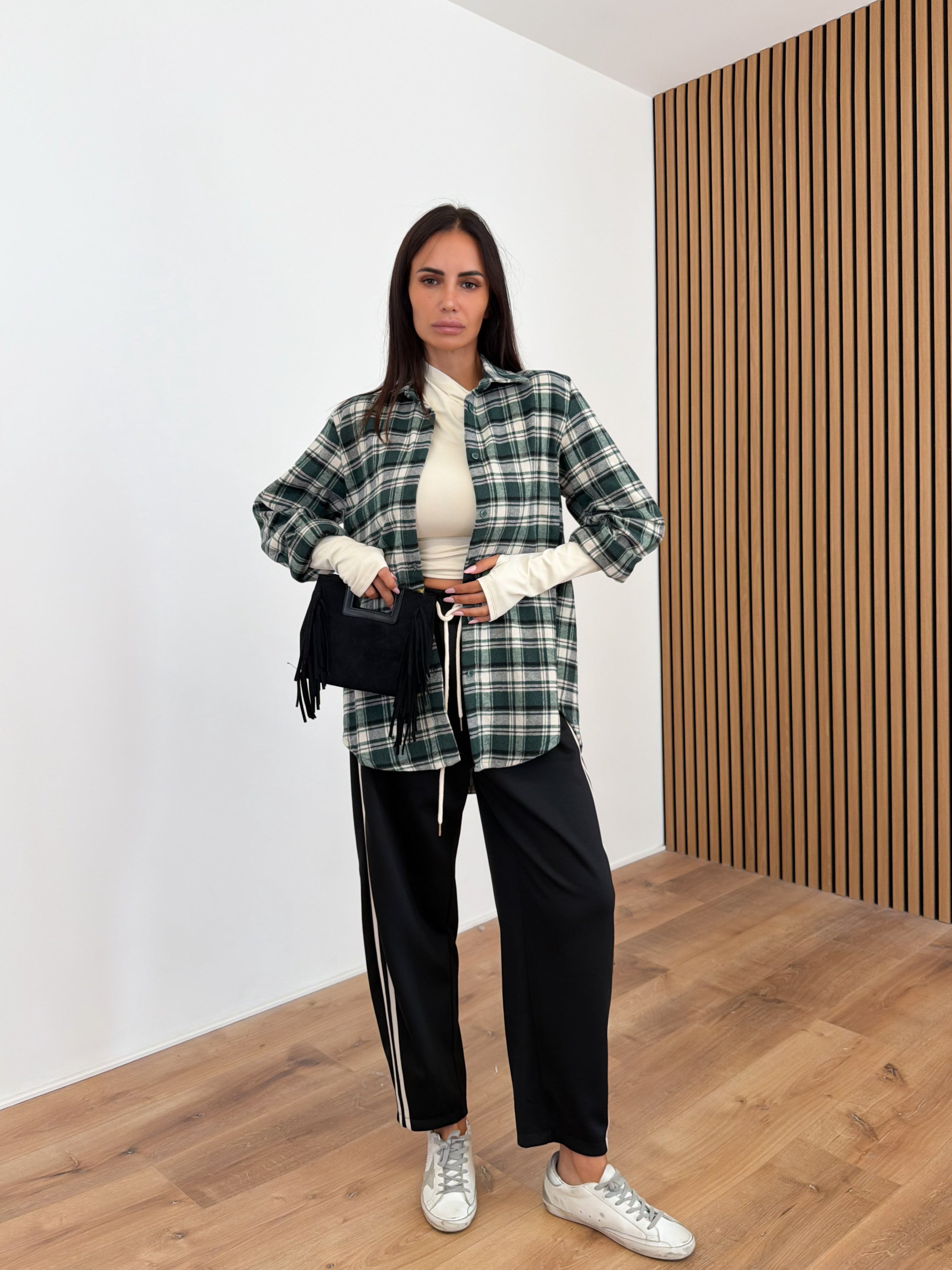 Camicia Quadri - Verde