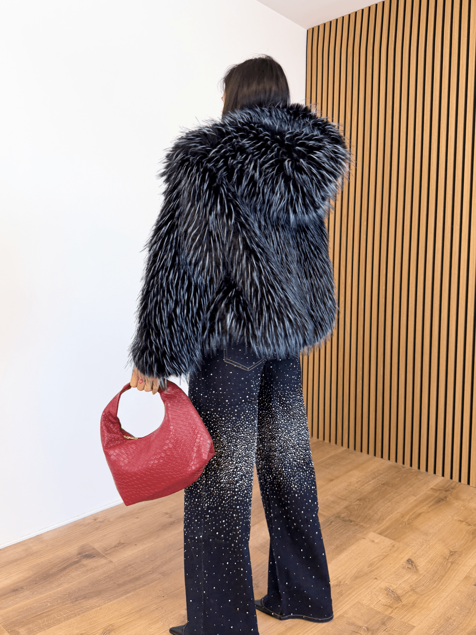 Pelliccia Crudelia - Nera - SAINTH