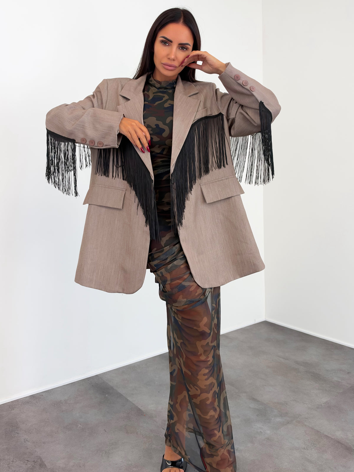 Blazer Filo D'angelo - Beige