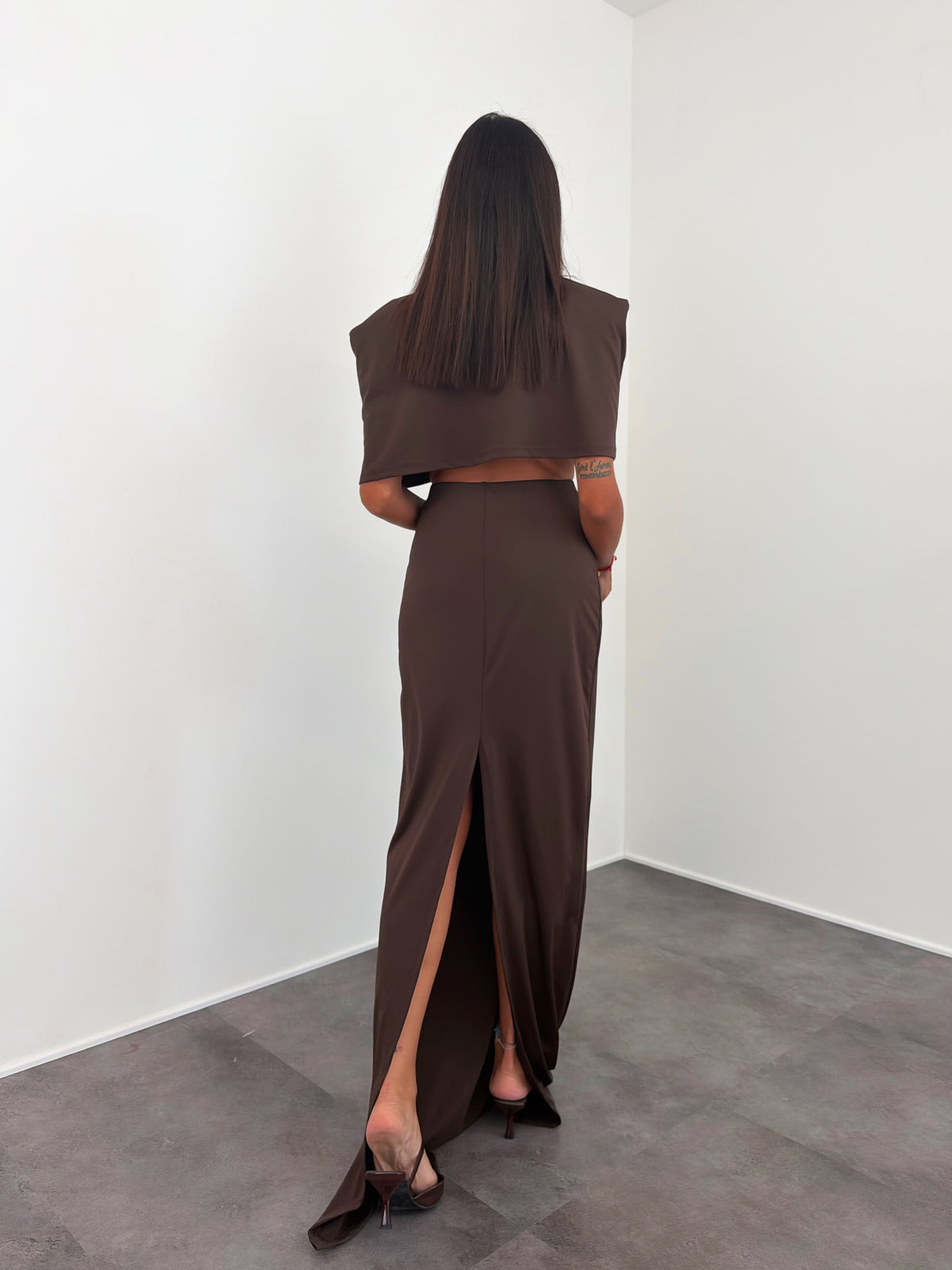 Coordinato Silhouette - Marrone