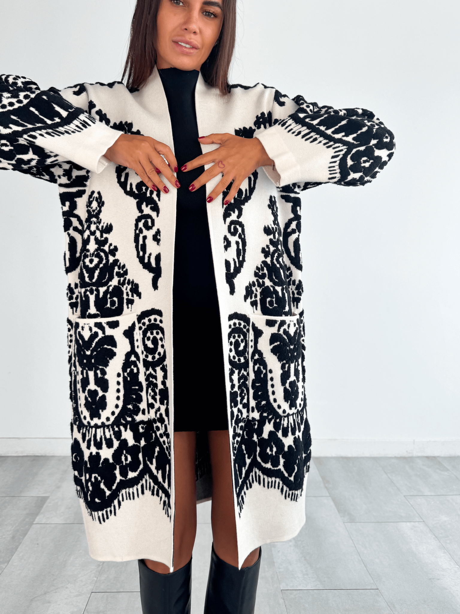 Cardigan Maiolica - Burro - SAINTH