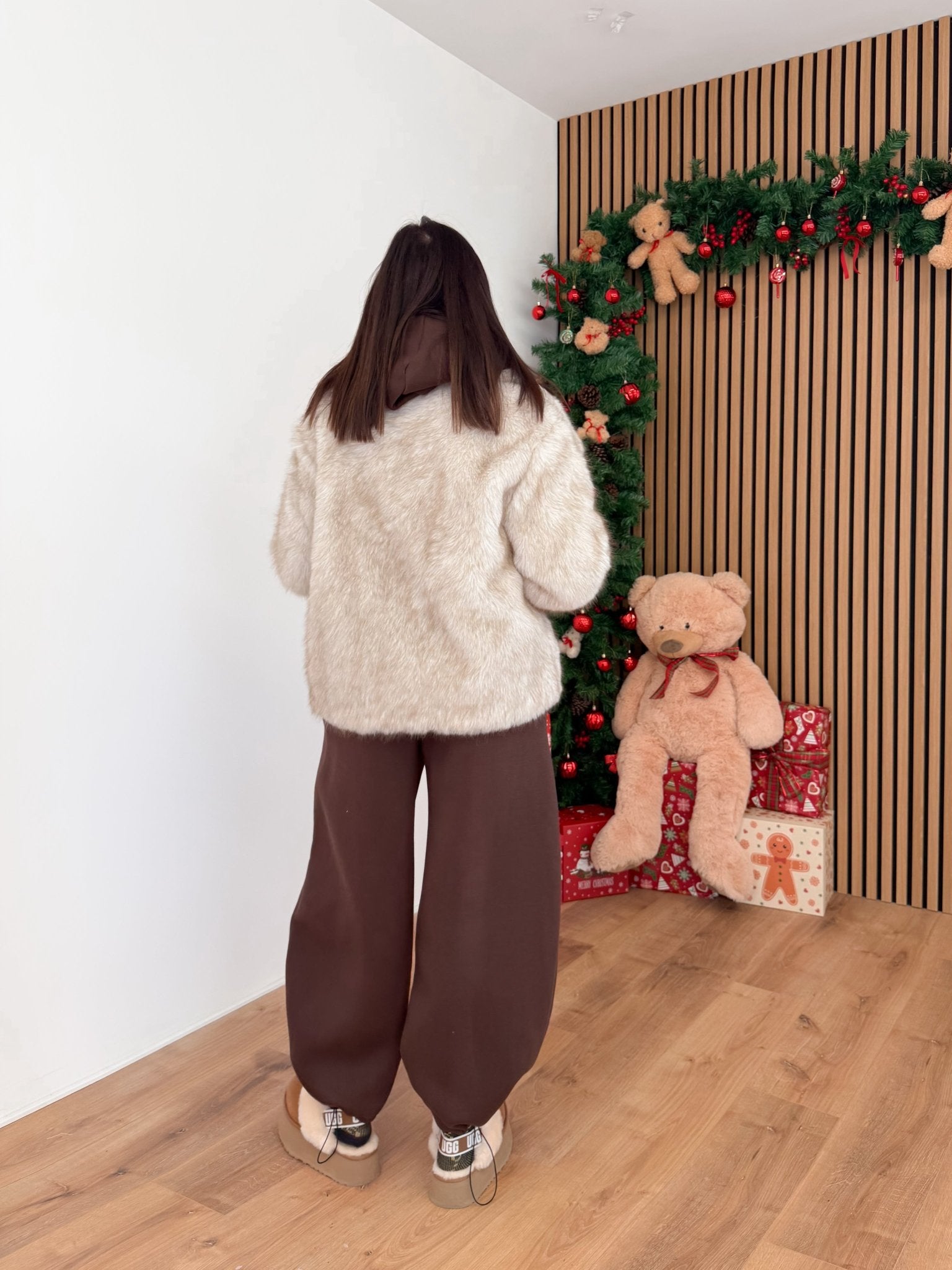 Pelliccia Gilet 2in1 - Beige - SAINTH