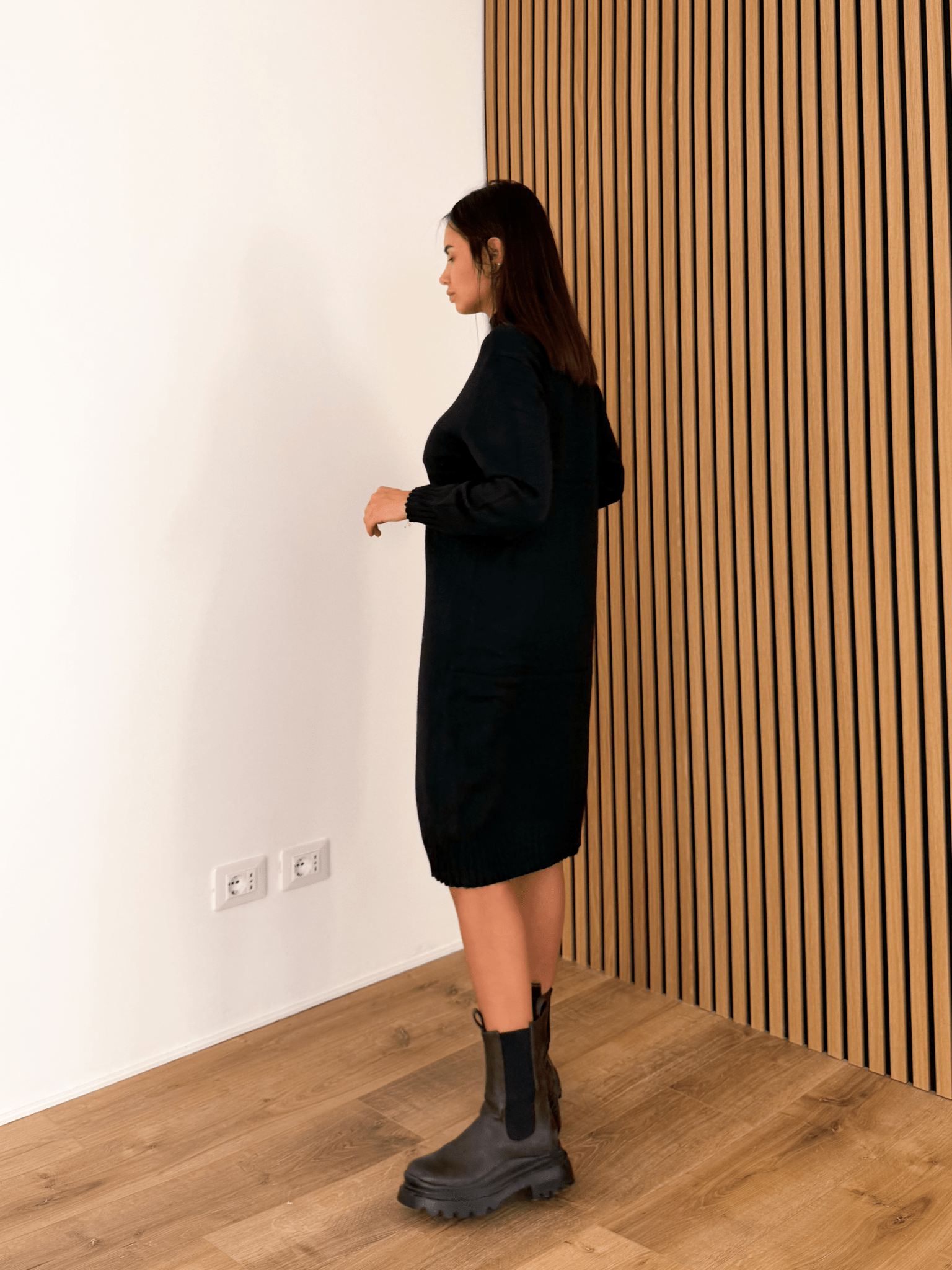 Pull Abito Harmony - Nero - SAINTH