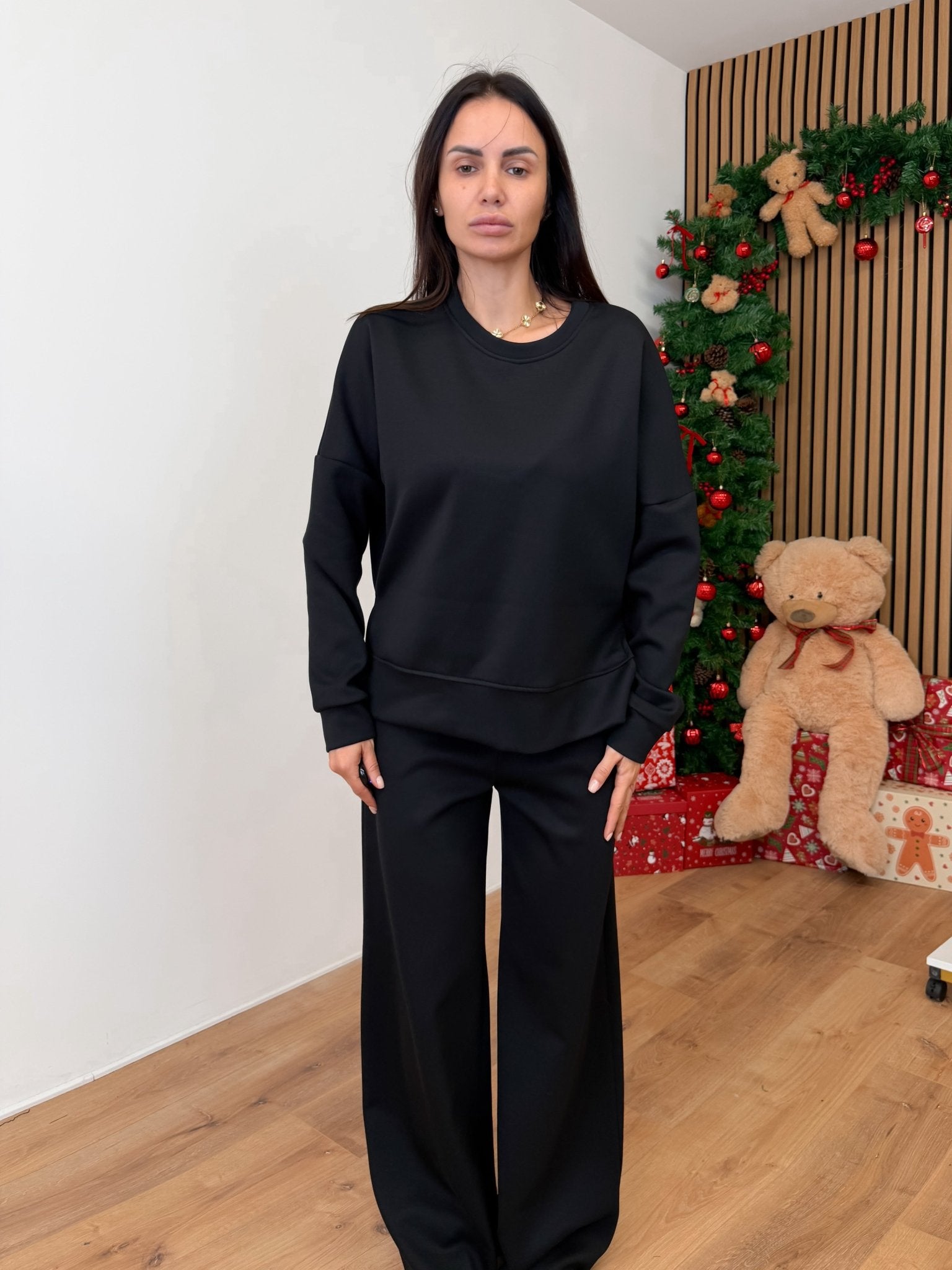 Felpa Jogger - Nera - SAINTH