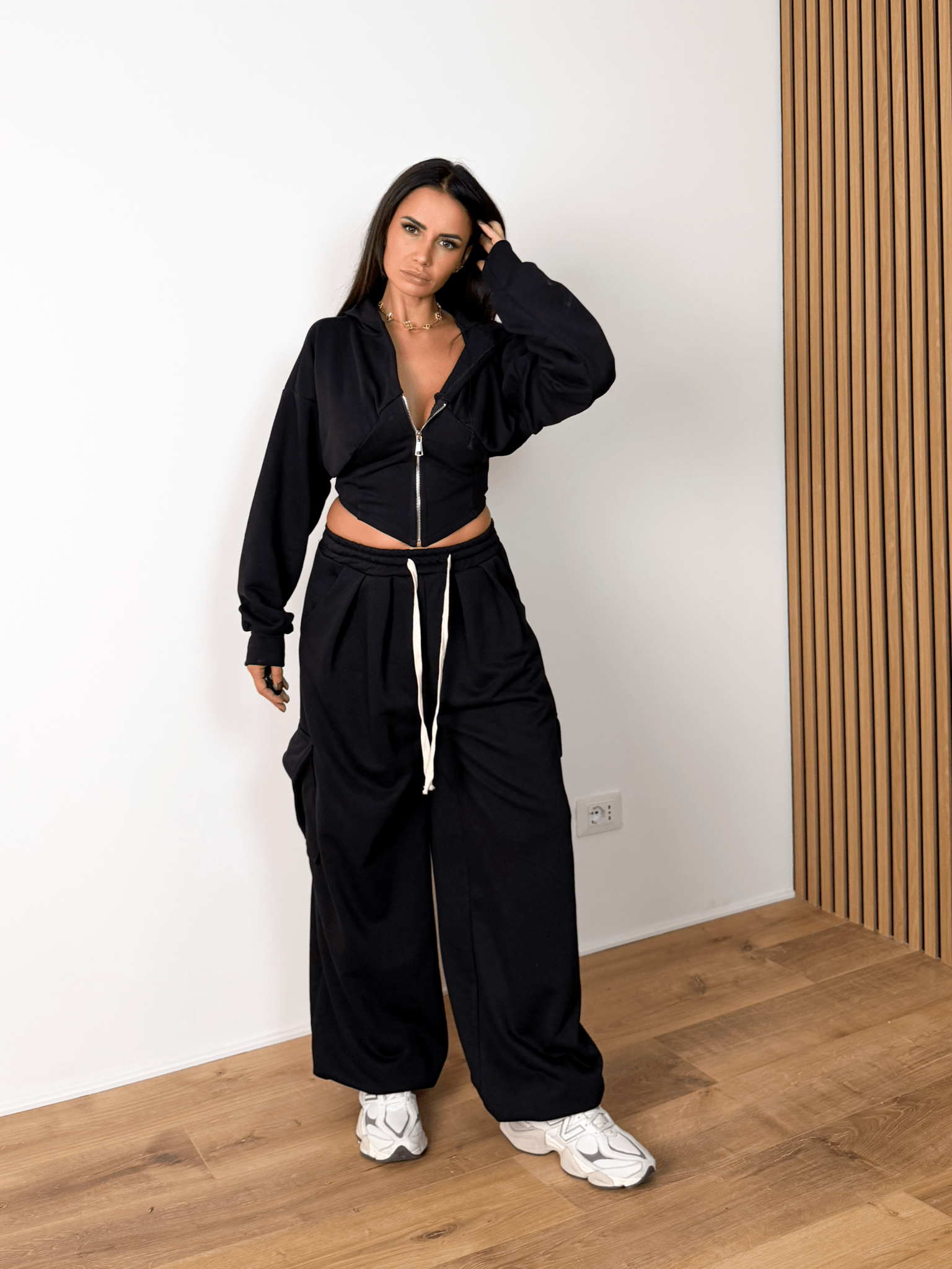 Completo Tuta Spiral - Nera - SAINTH