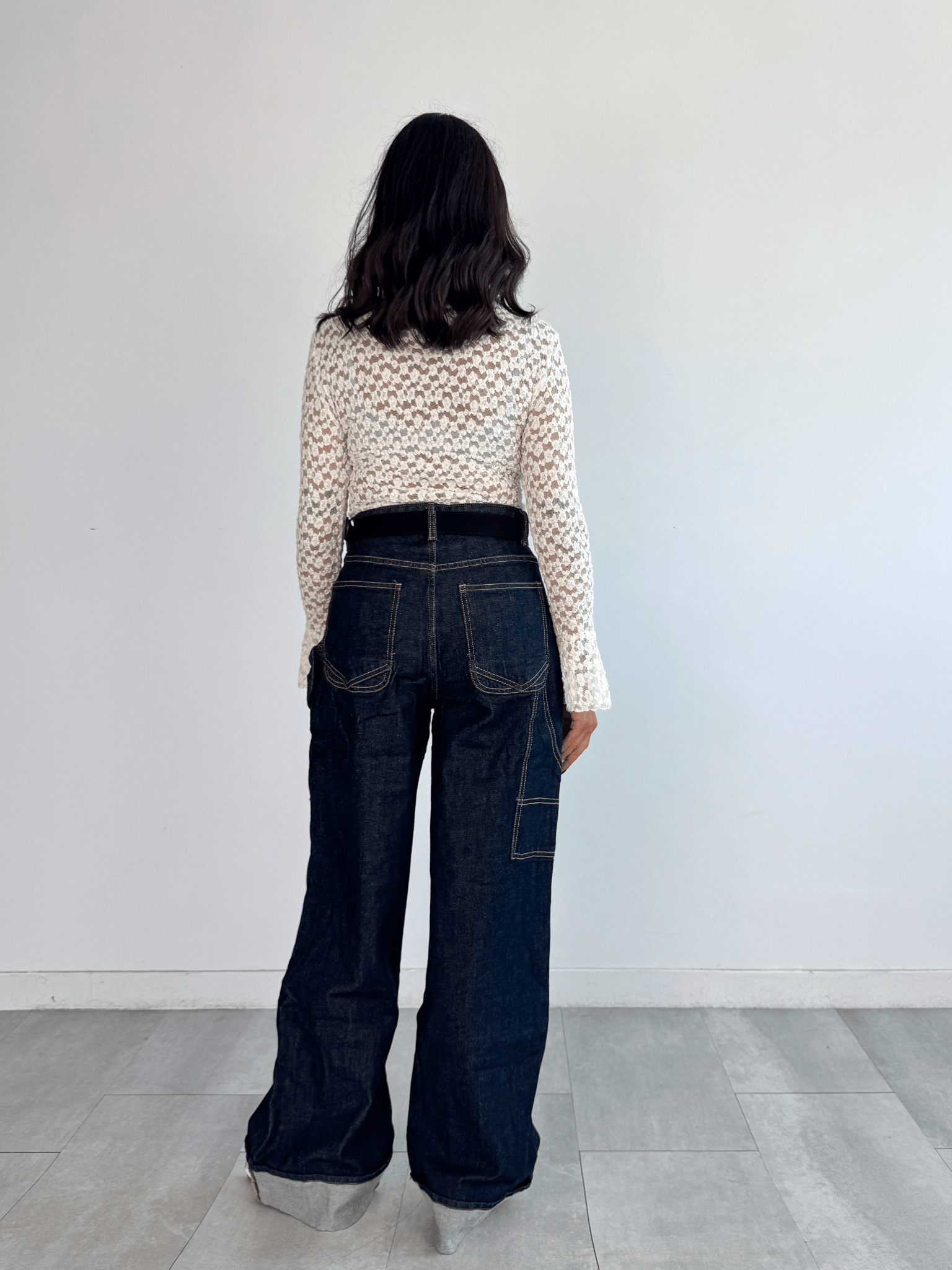Jeans Oikos + Cintura - Denim - SAINTH