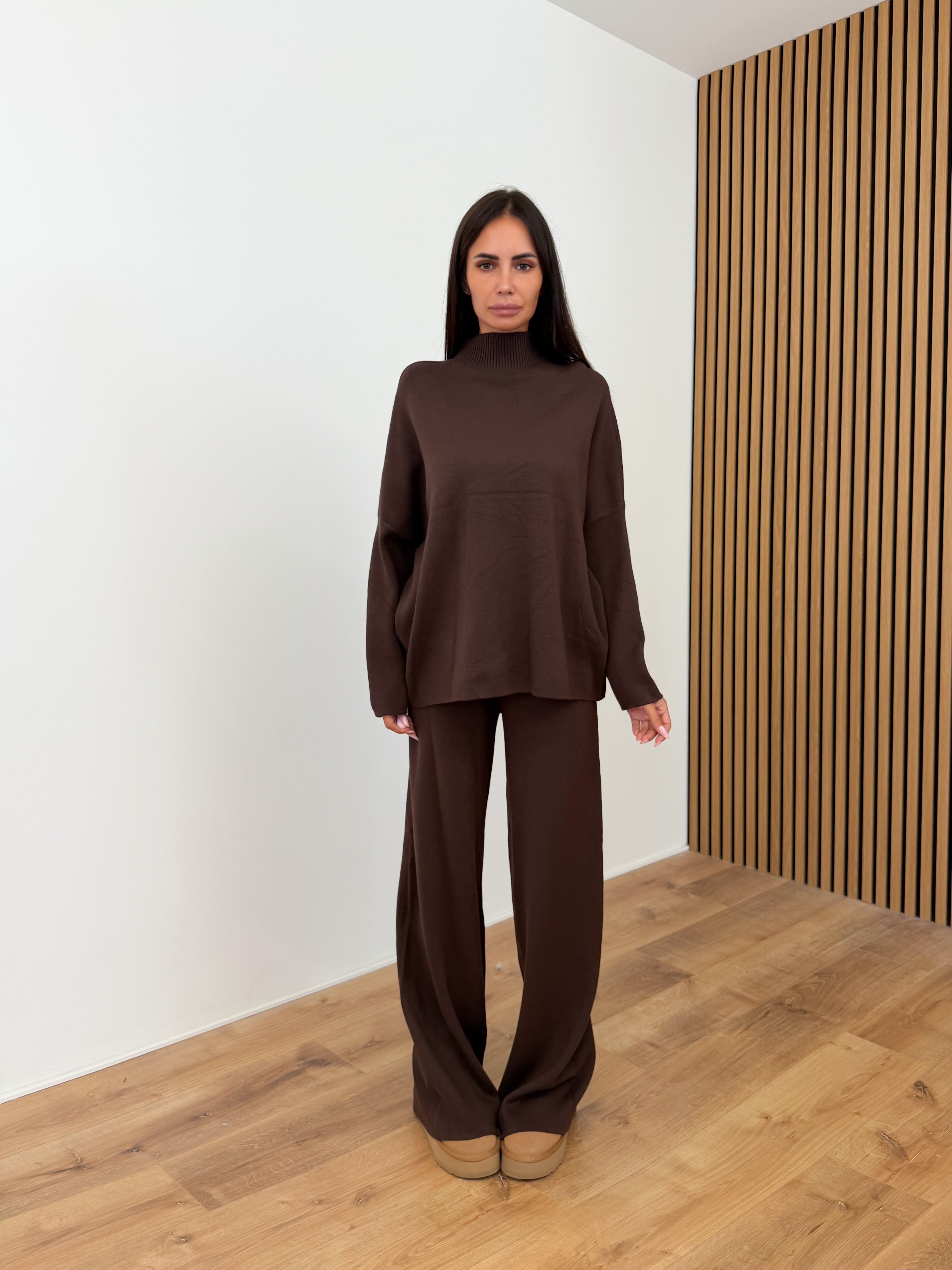 Coordinato Winter - Marrone