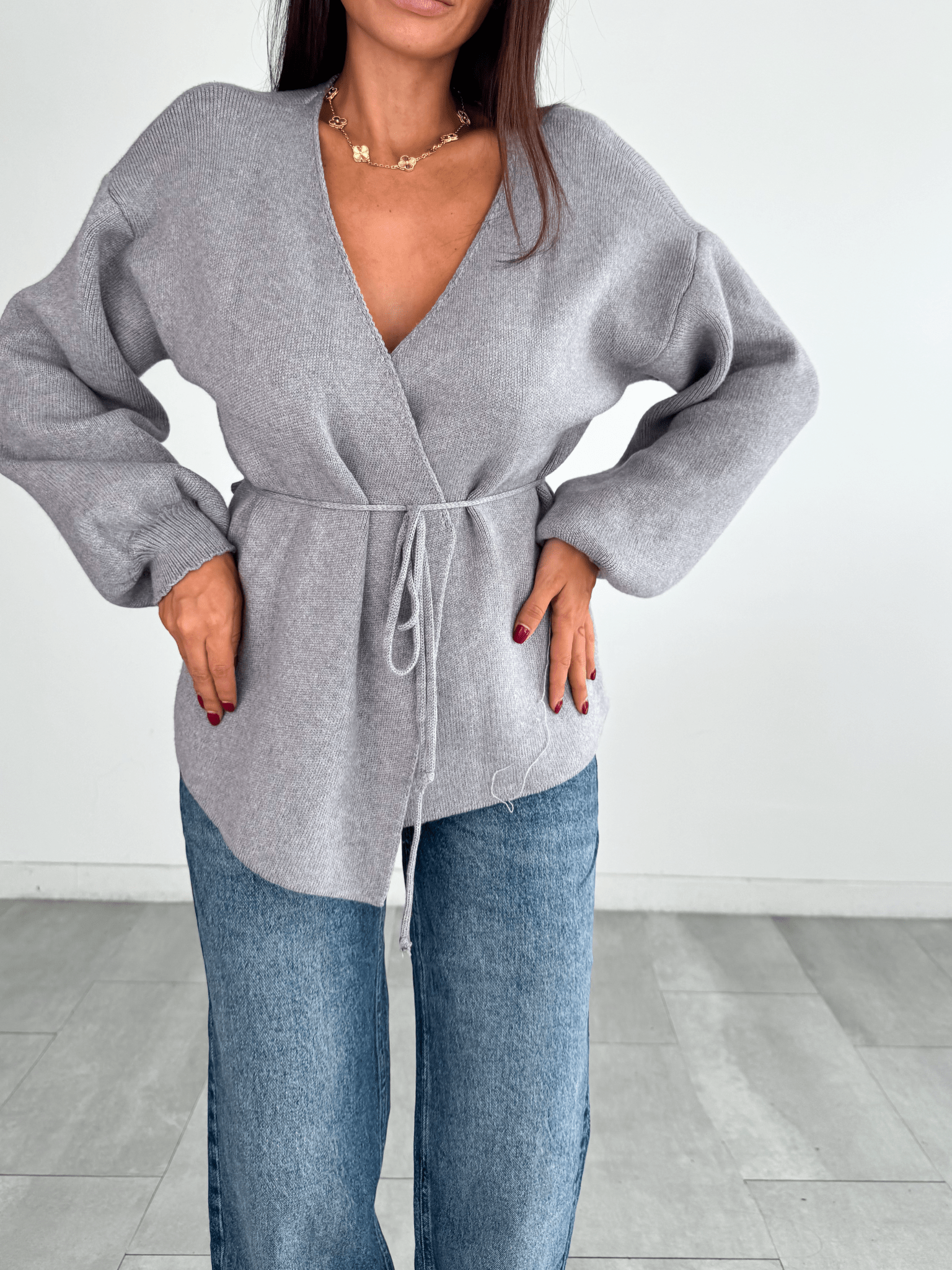 Pull Lovely - Grigio - SAINTH