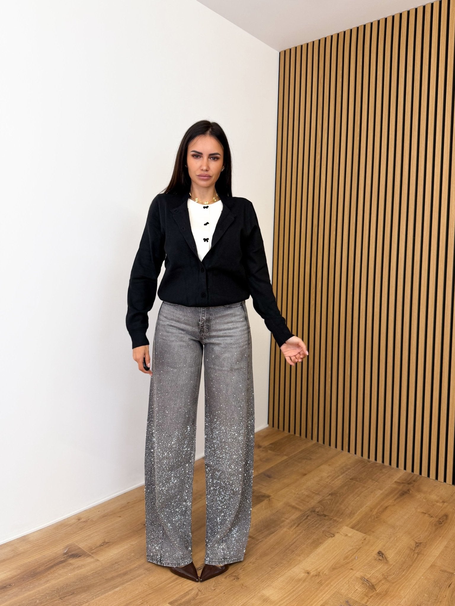 Jeans Scintilla - Grigio - SAINTH