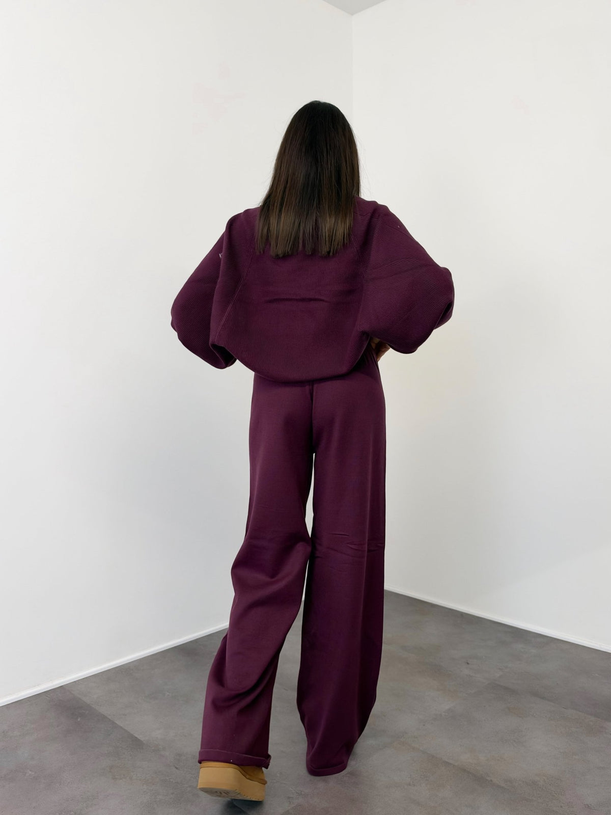 Coordinato Tris Lilà - Vinaccia - SAINTH