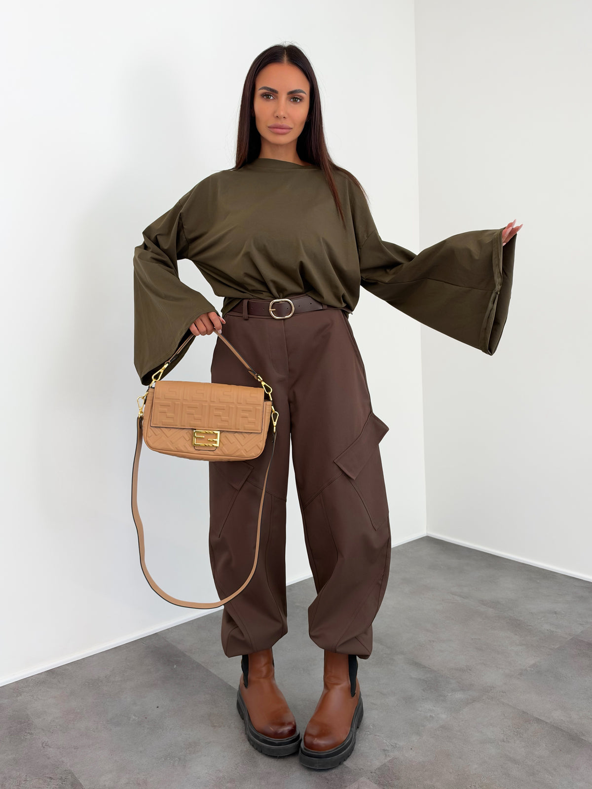 Pantalone Free - Marrone