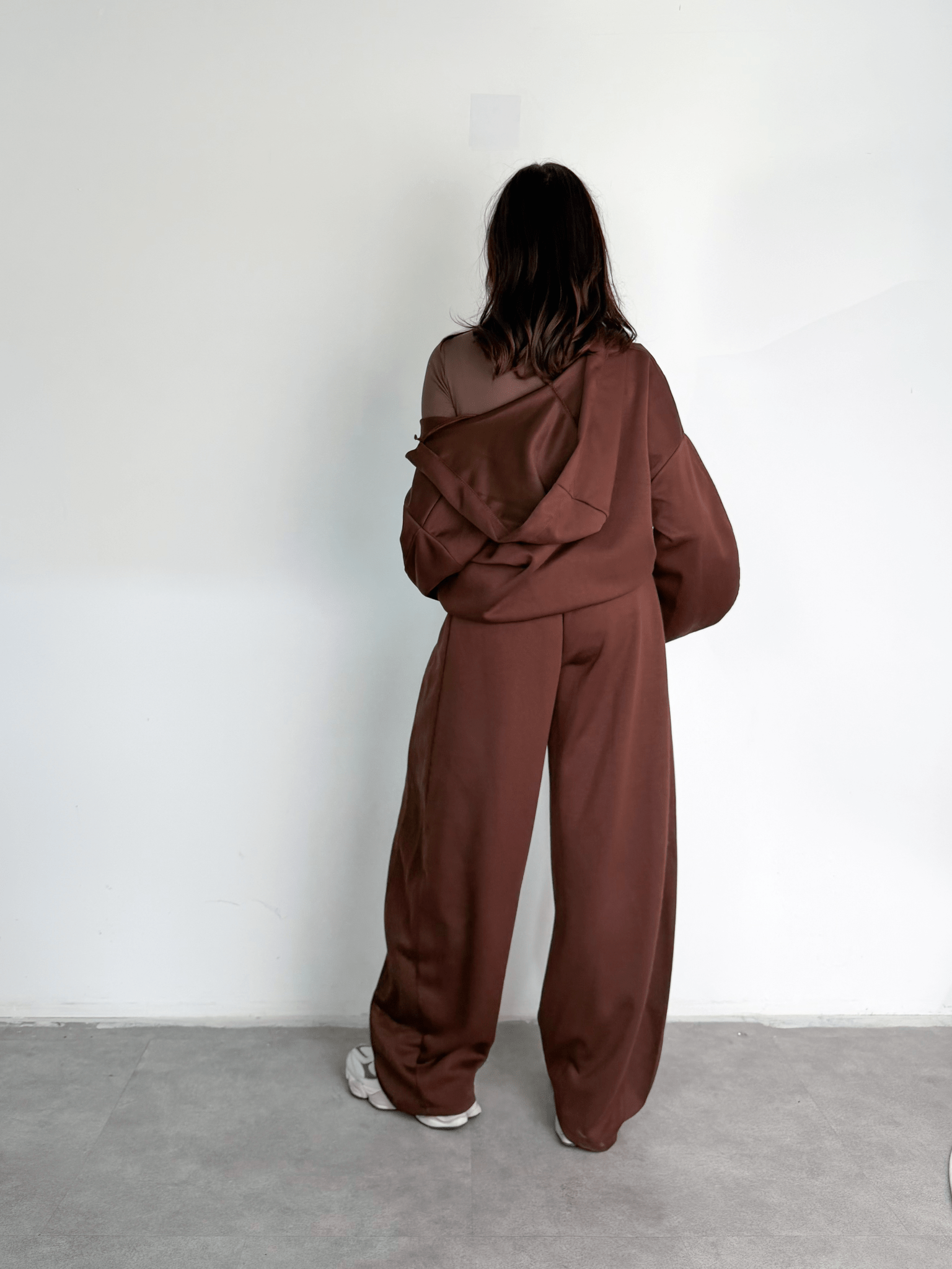 Felpa Wide Arm - Marrone - SAINTH