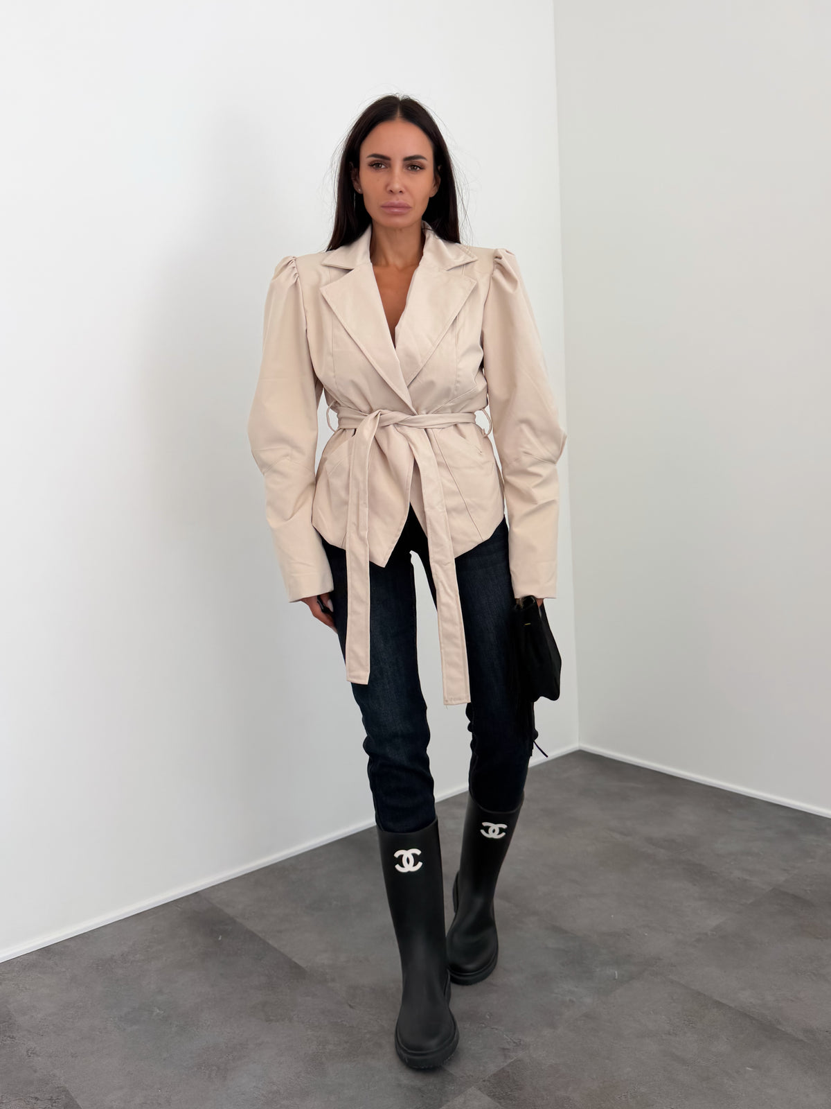 Trench Bomber - Beige