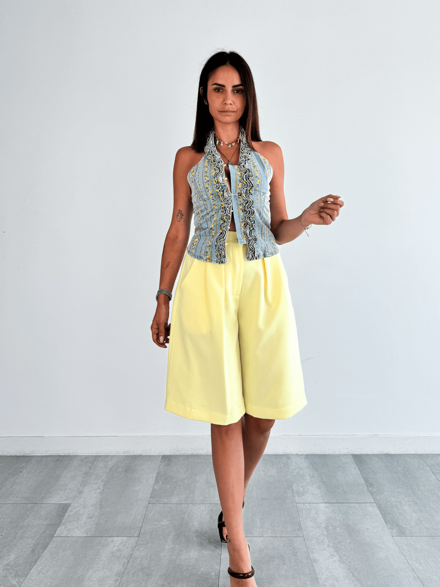 Top Microflower - Giallo - SAINTH