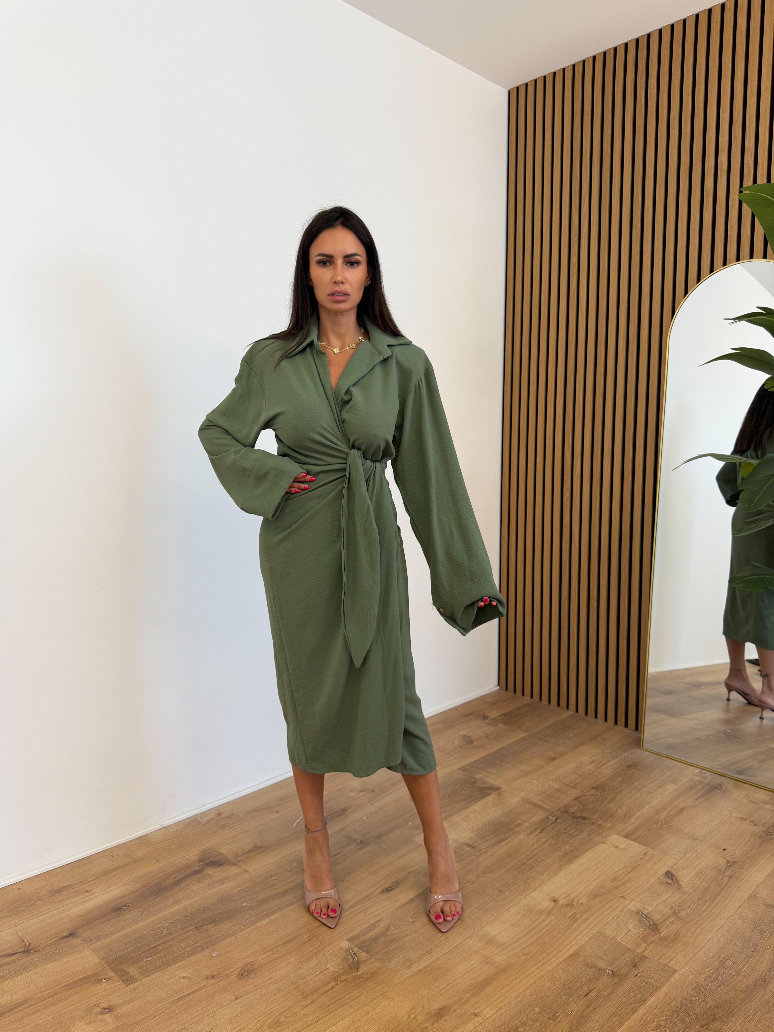 Abito Incrocio - Army Green