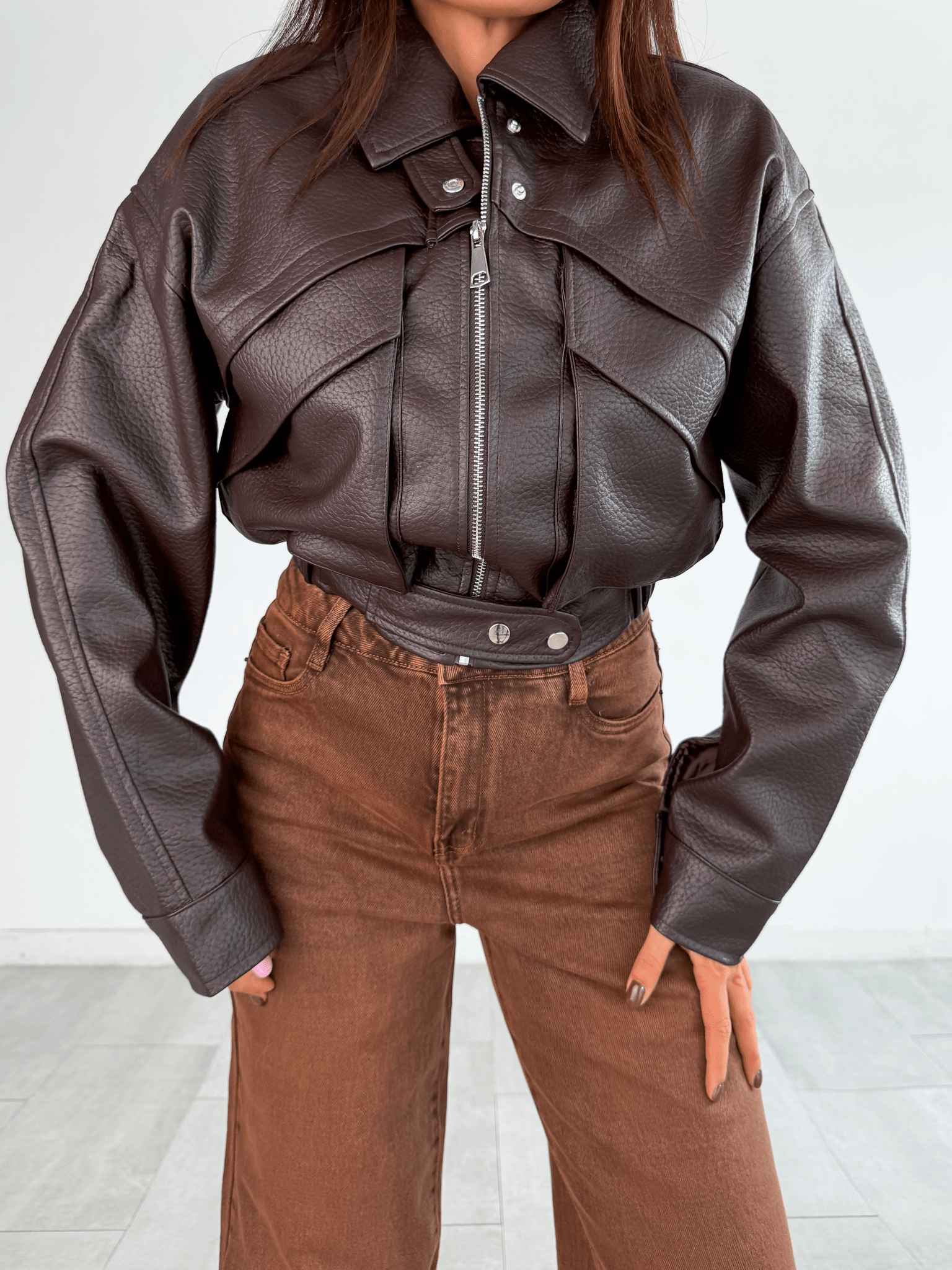 Biker Rockstar - Marrone - SAINTH