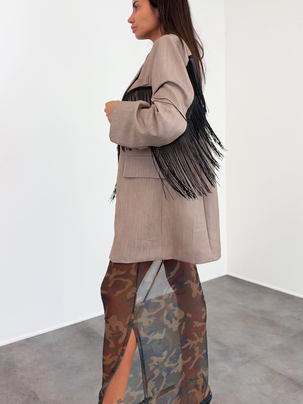 Blazer Filo D'angelo - Beige