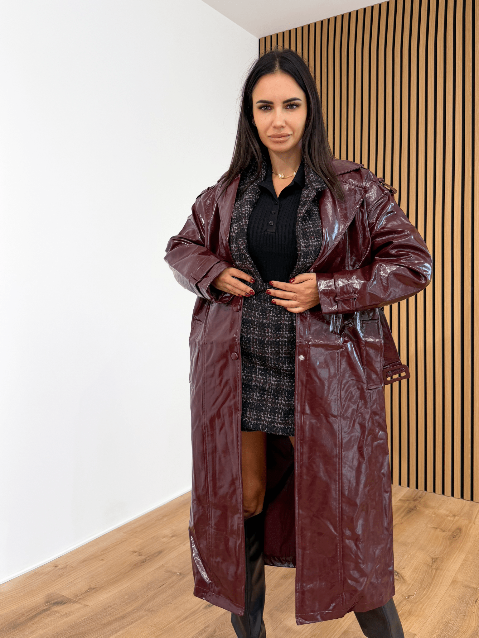 Cappotto Fifth Avenue - Bordeaux - SAINTH