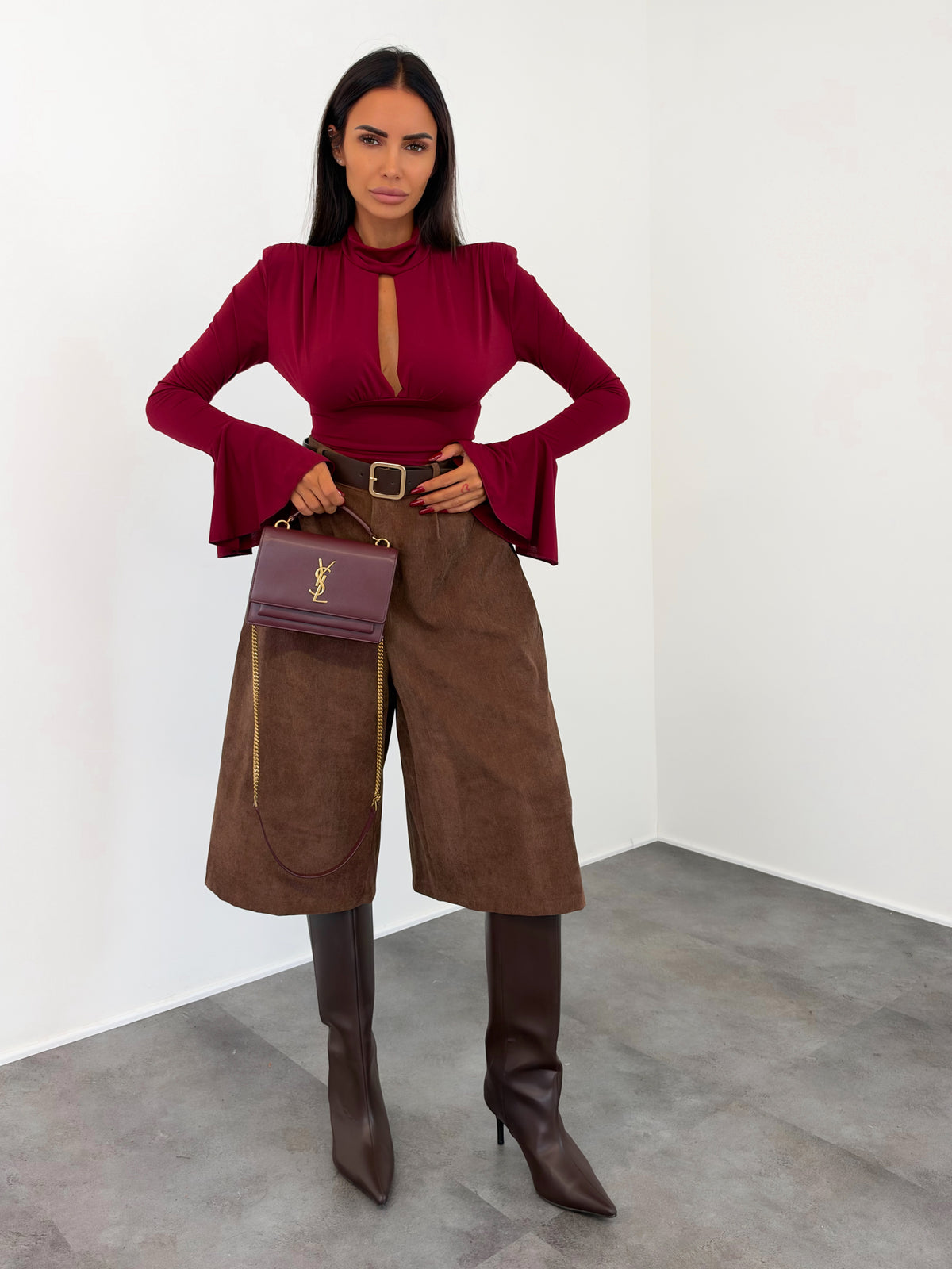 Maglia Pepper - Bordeaux